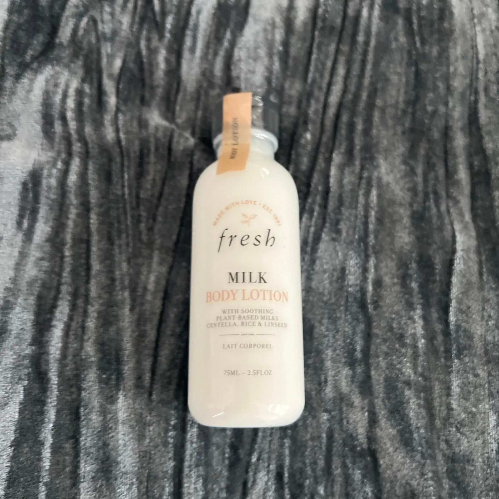 Product image for Fresh Milk Body Lotion w/ Milks, Centella, Rice, & Linseed 2.5oz/75ml, BRAND NEW
