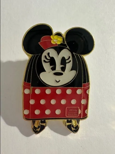 Product image for Loungefly Minnie Mouse Backpack Mystery Pin