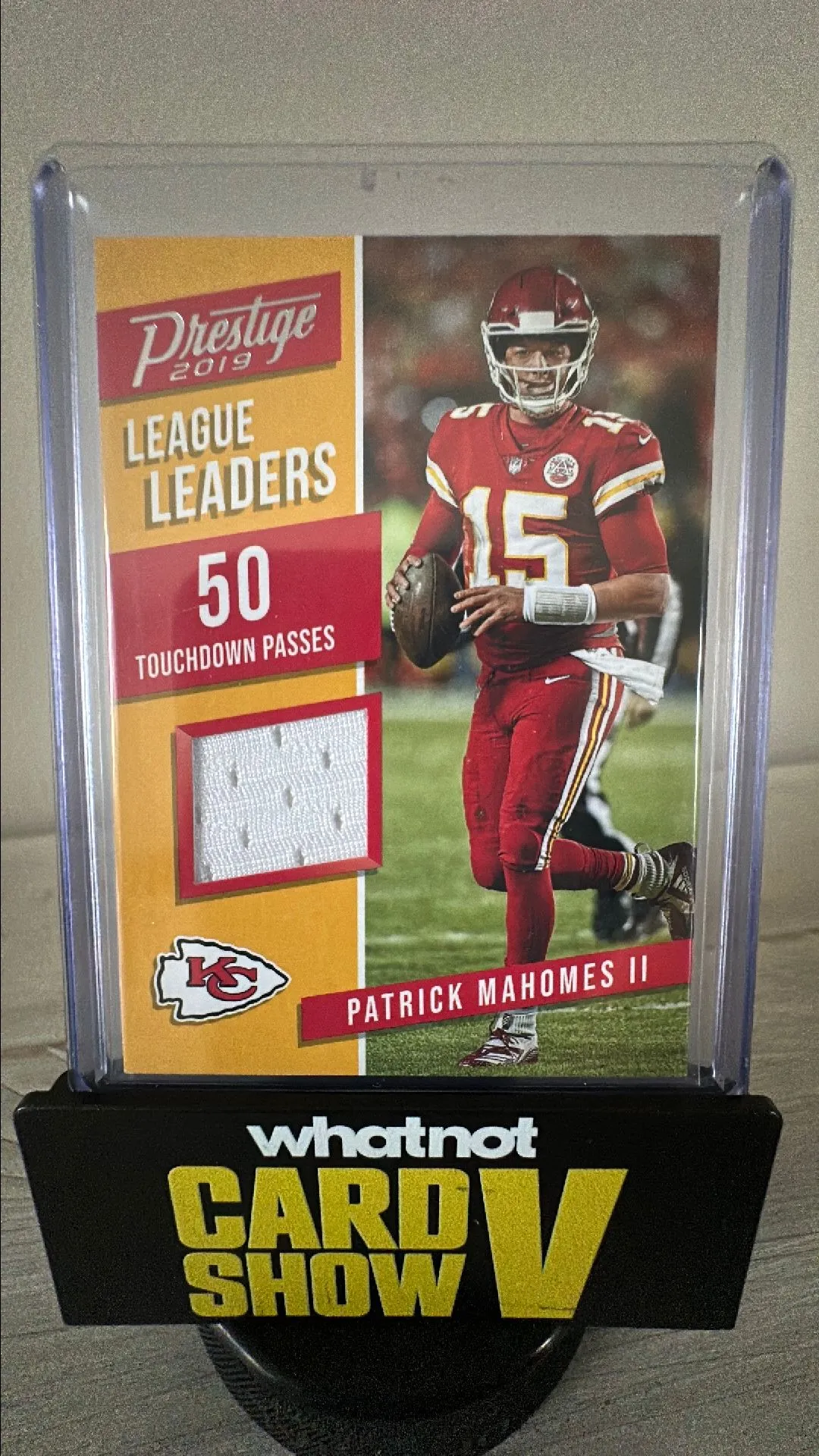 Product image for Patrick Mahomes Player Worn Patch
