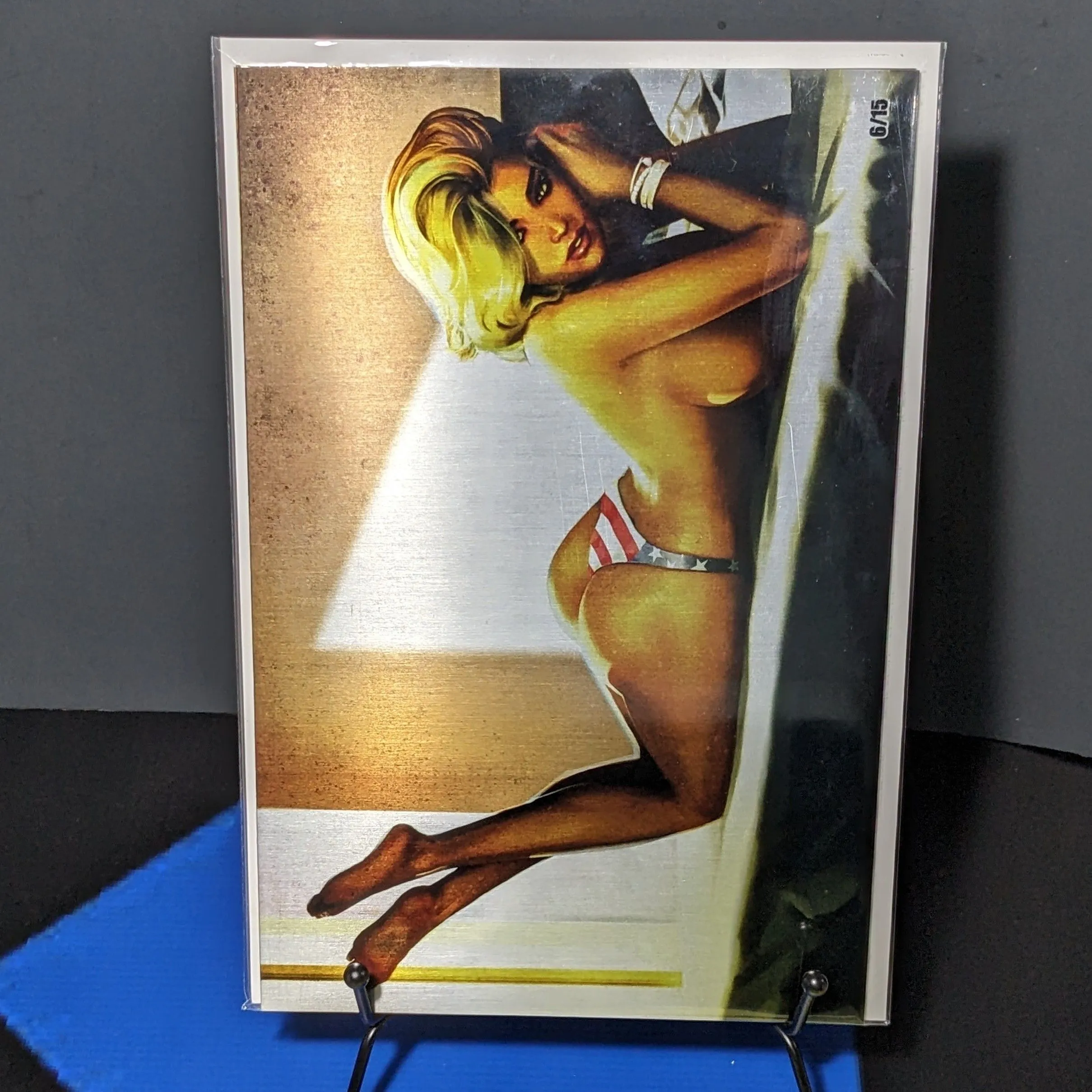 Product image for Patriotika #1 Metal Virgin Topless Cover