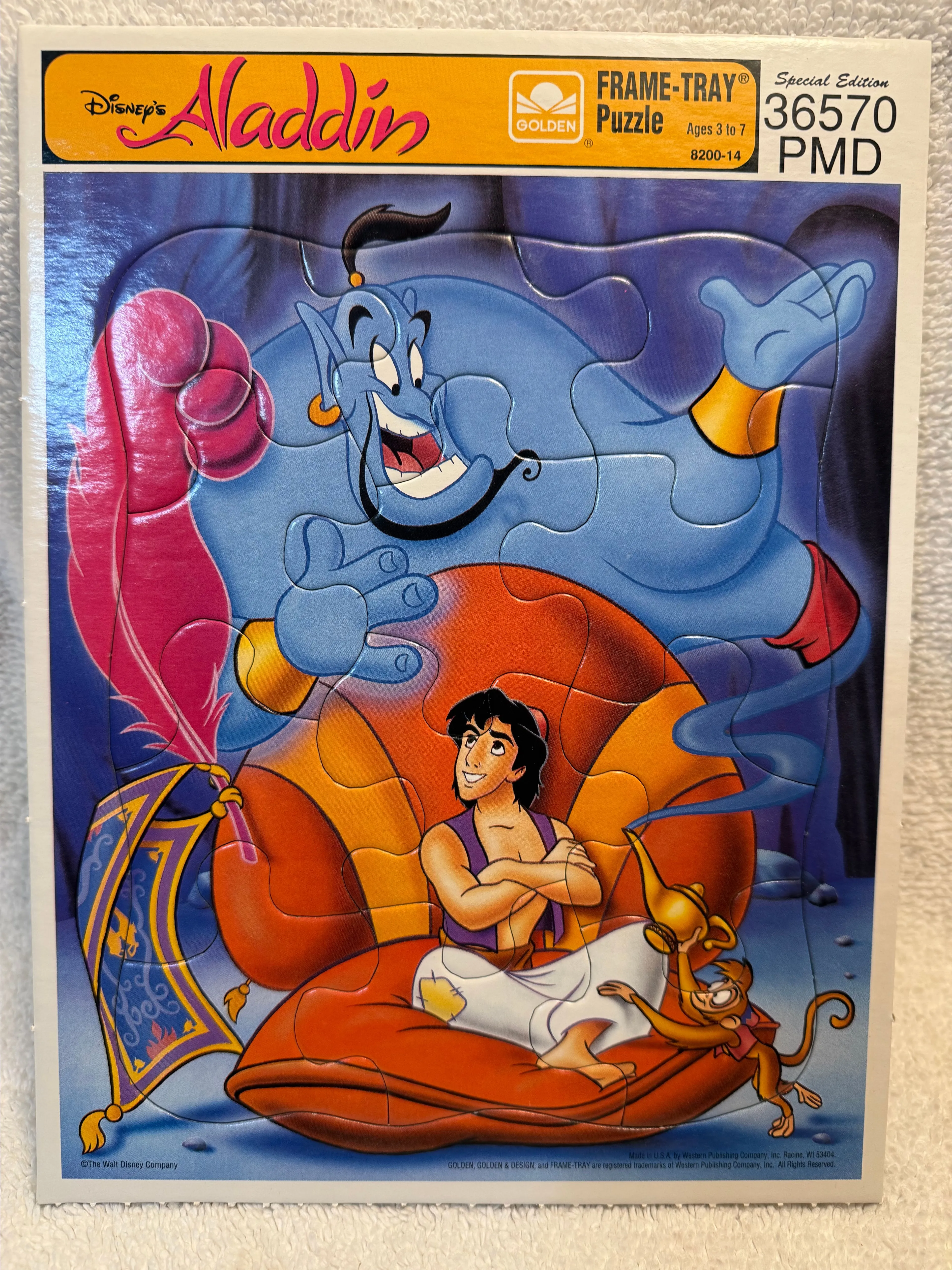 Product image for 61. Frame Tray Puzzle #17 Aladdin