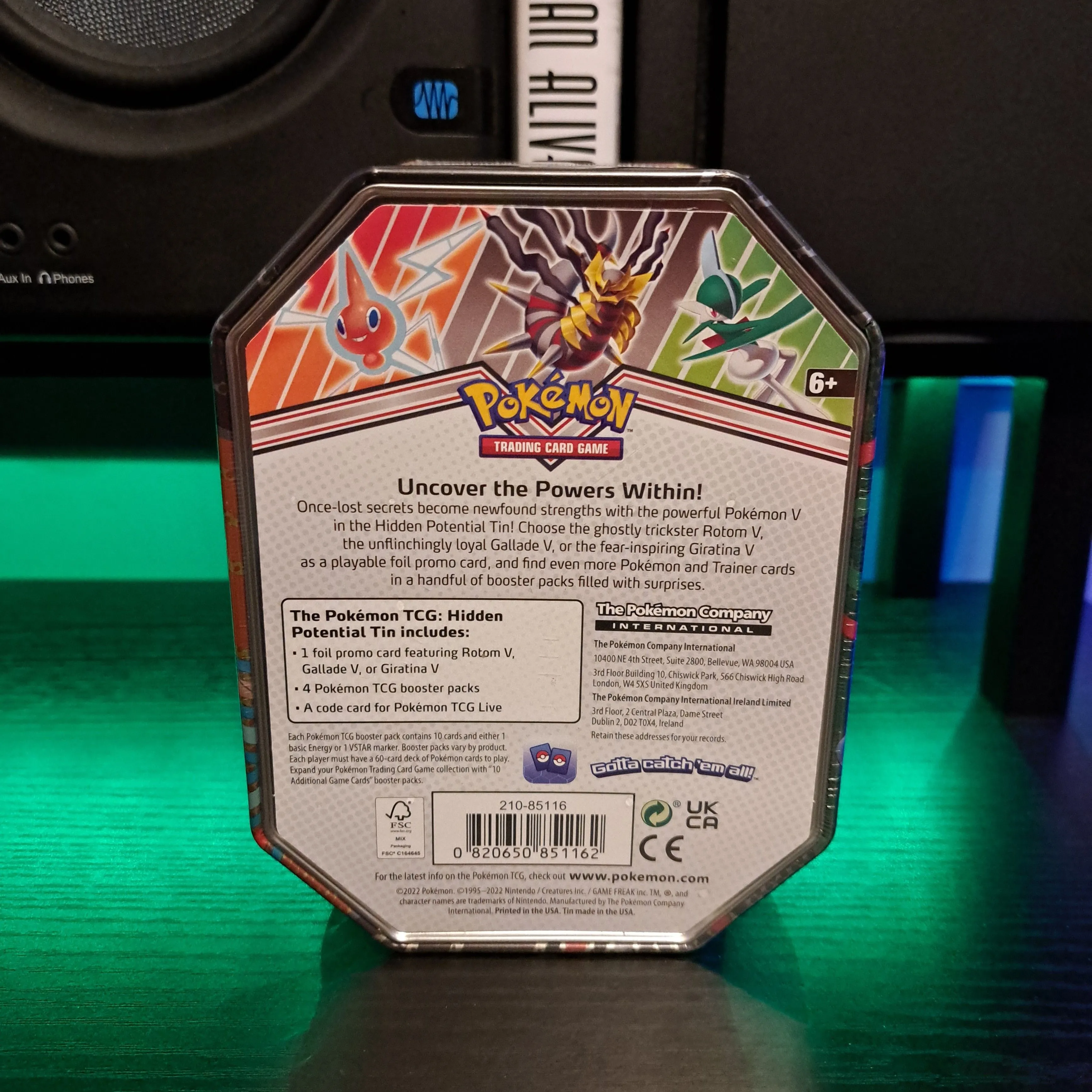 Rotom V - Hidden Potential Tin - Pokemon TCG (Sealed)  Whatnot: Shop,  Sell, Connect