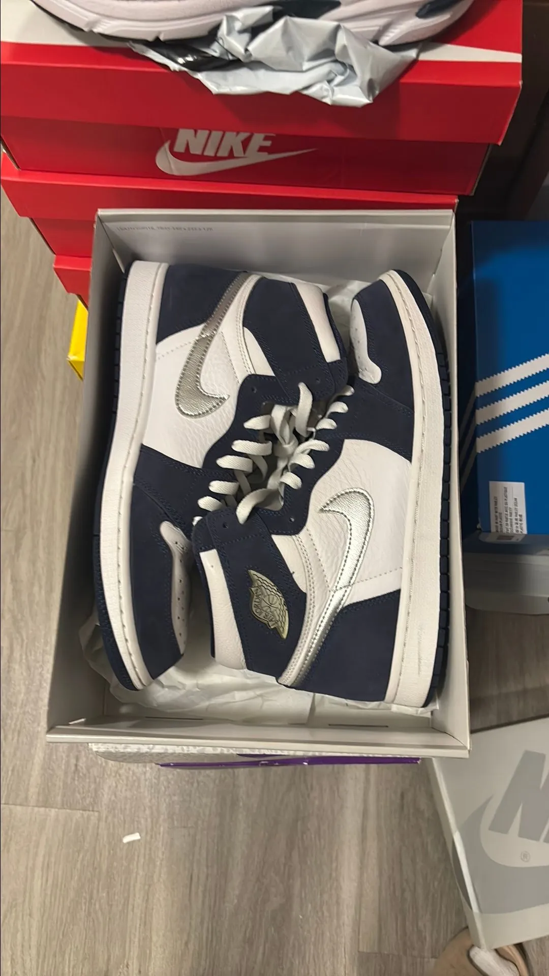 Product image for Jordan retro 1 midnight navy size 11.5