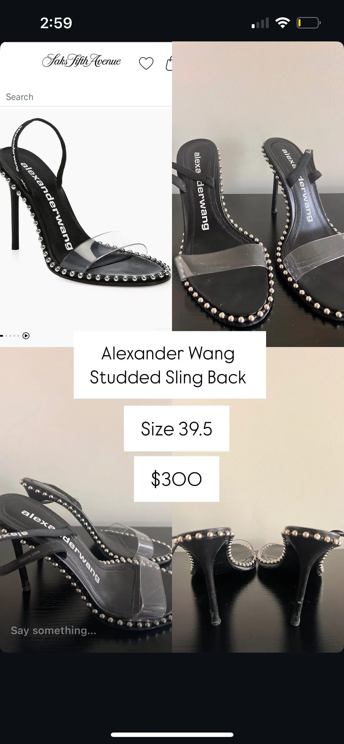 Product image for Alexander wearing sling back pumps