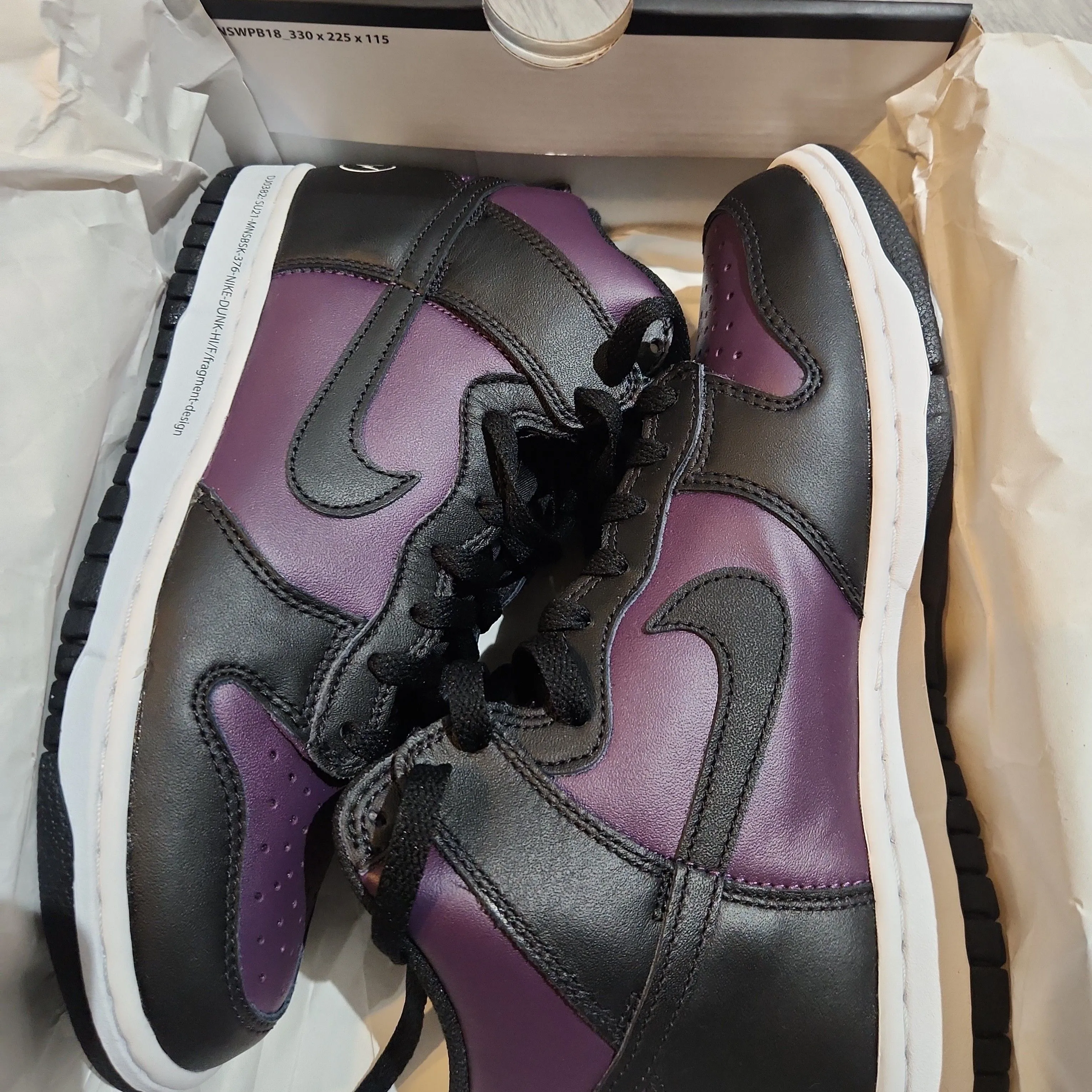Product image for 7M 8.5W 2021 Fragment Design x Dunk High 'Beijing'
Fragment Design x Dunk High 'Beiji