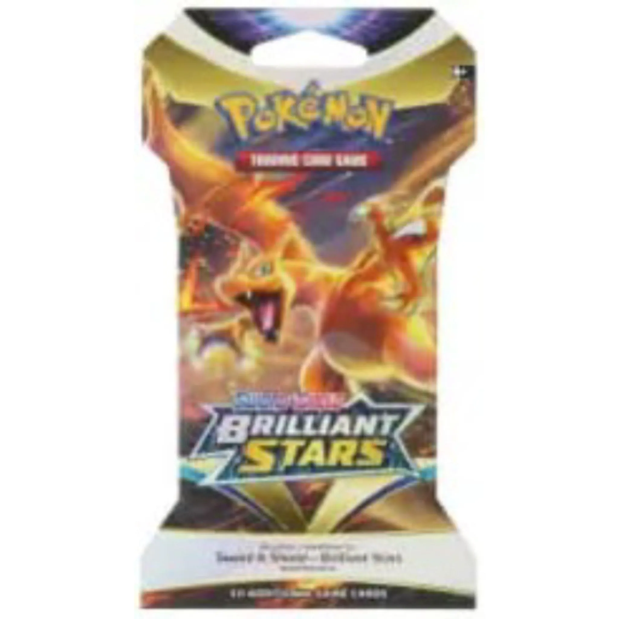 Product image for 2022 Brilliant Stars Sleeved Booster Pack