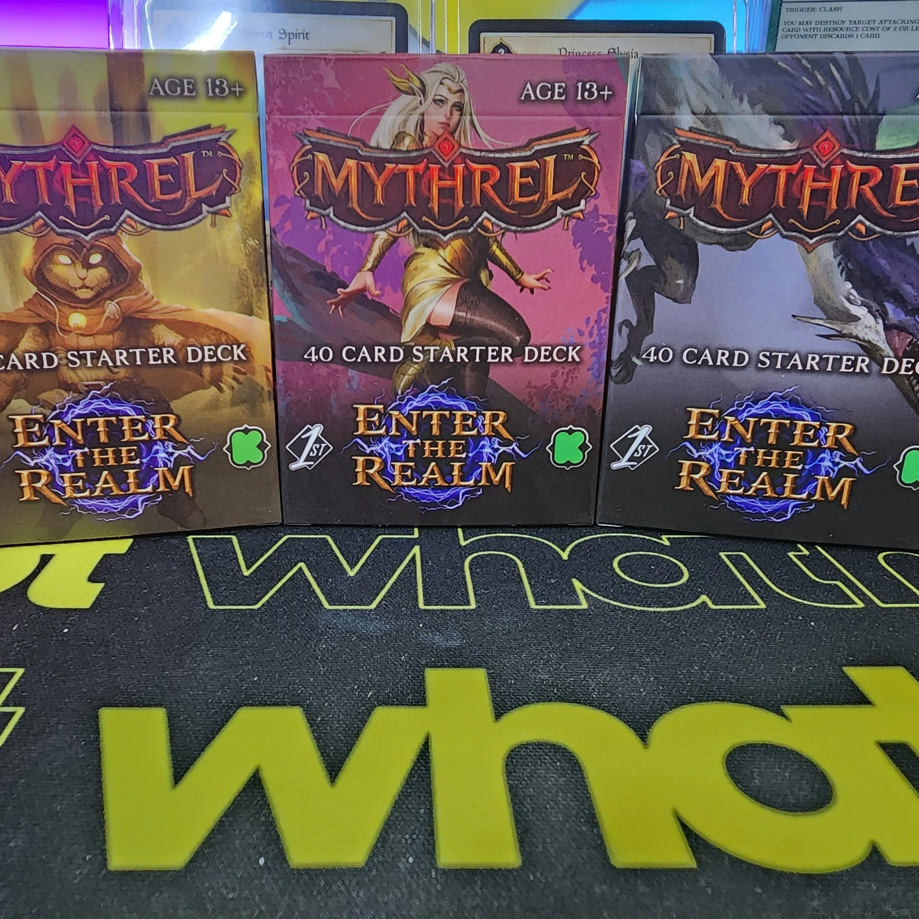 Product image for Mythrel set of 3 starter deck Kick Starter