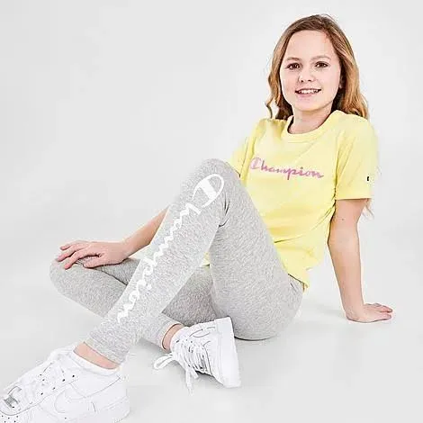 Product image for 022. Champion Girls Bottoms Champion Purple Leggings