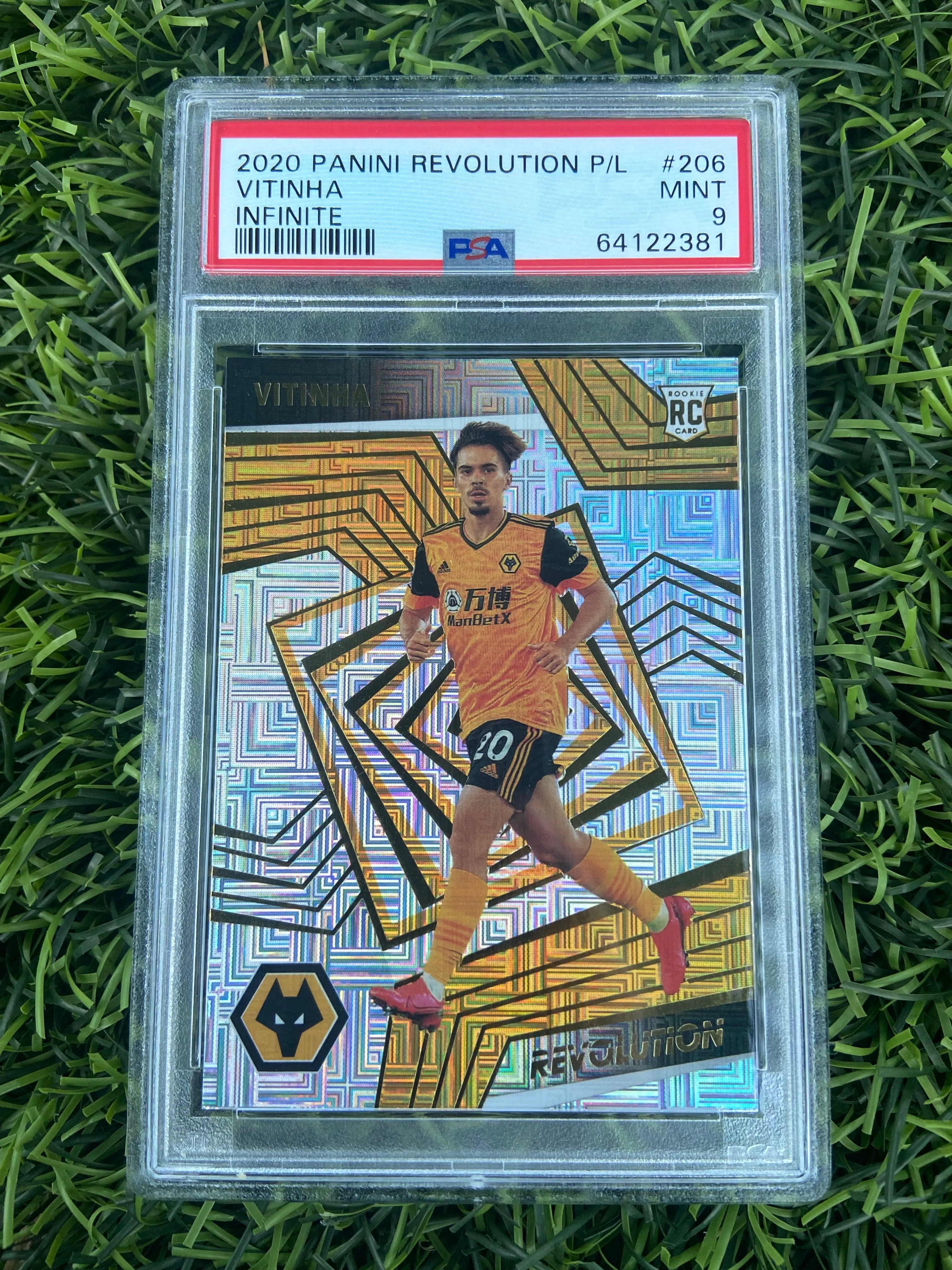 Product image for Vitinha Rookie Revolution Infinite PSA 9