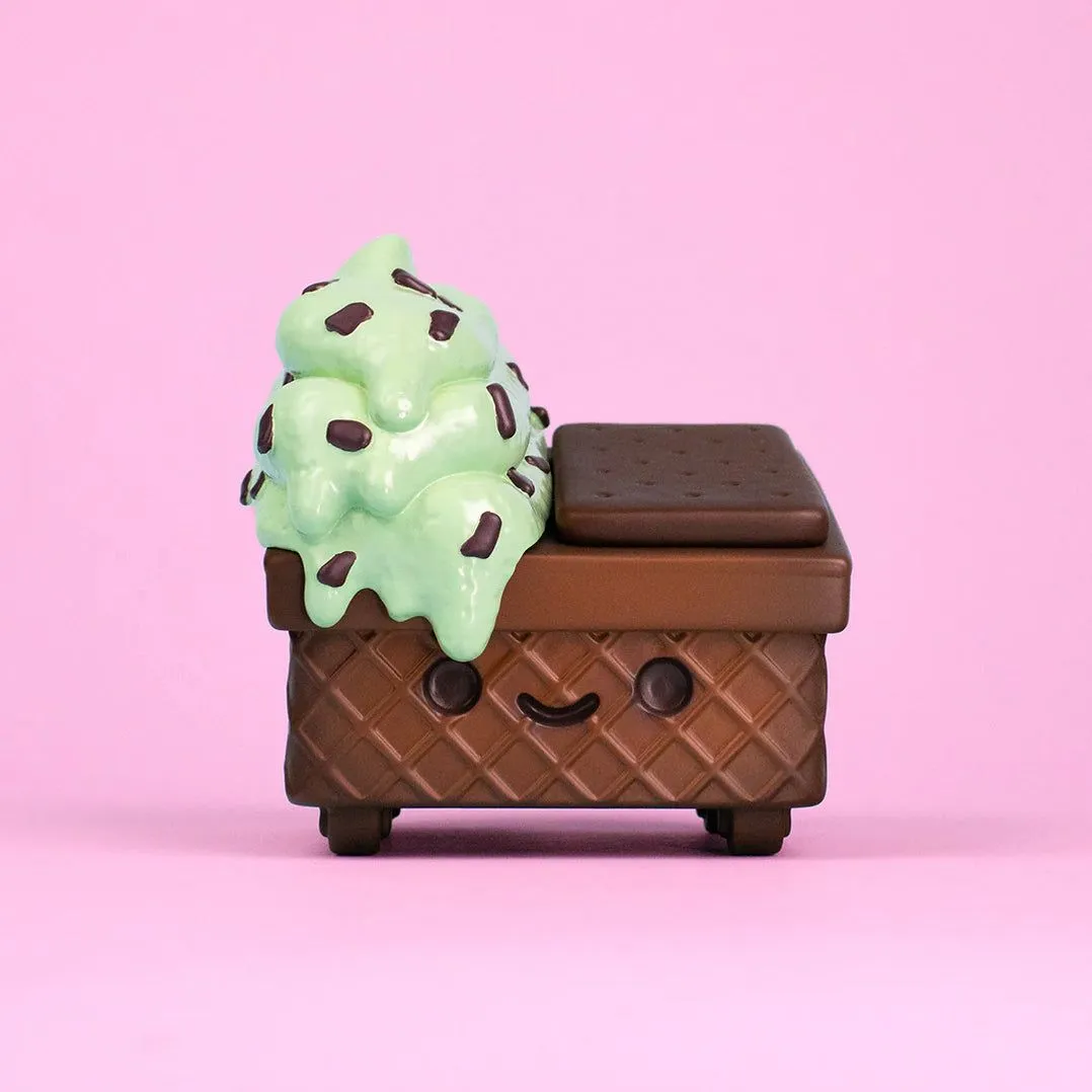 Product image for Mint Chip Dumpster Ice Cream Vinyl Figure