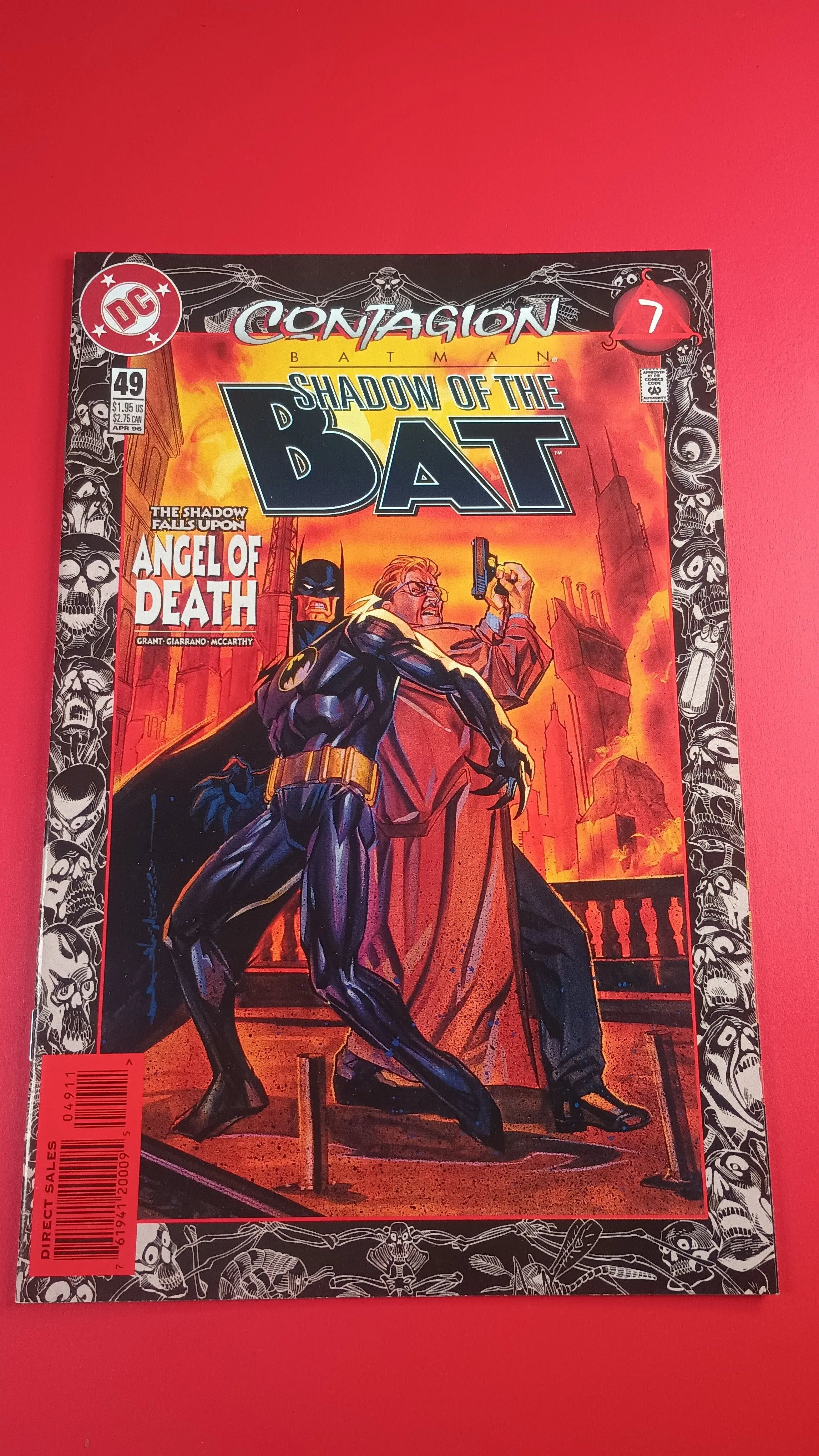 Product image for Batman shadow of the bat #49 Contagion 7