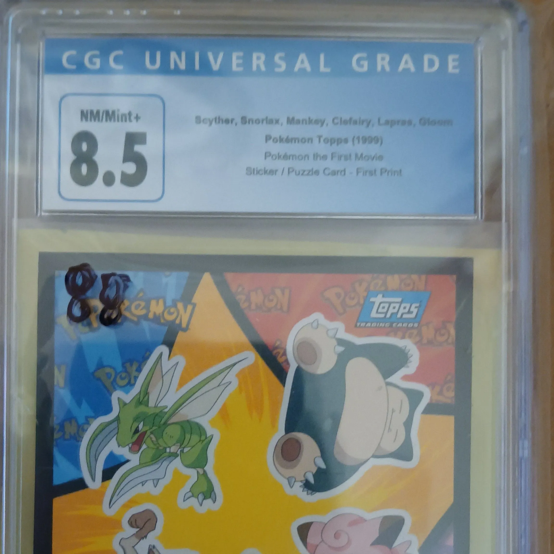 CGC 8.5 Pokemon first movie 1999  Whatnot: Shop, Sell, Connect