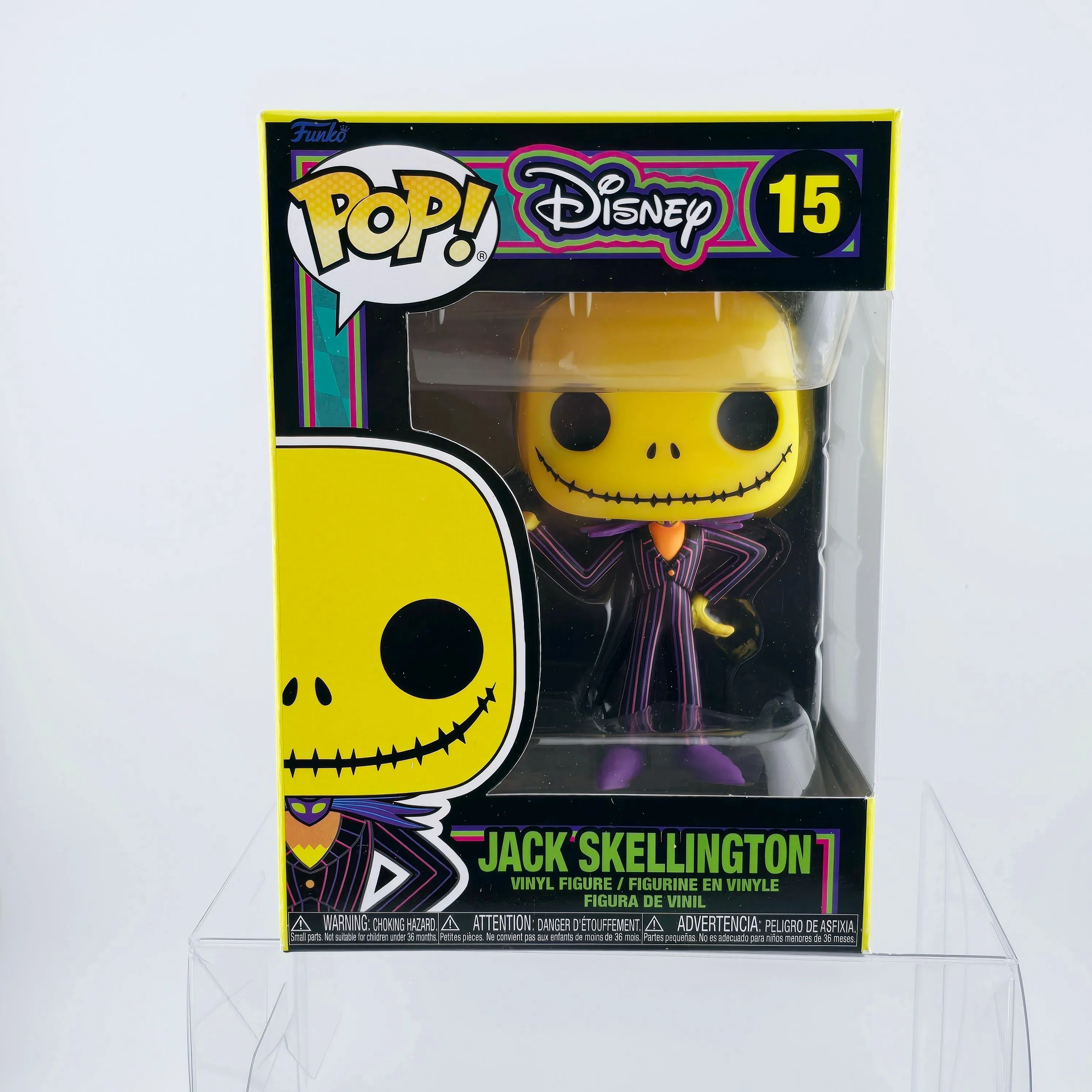 Product image for Disney - The Nightmare Before Christmas - Jack Skellington (Blacklight) Funko Pop 15