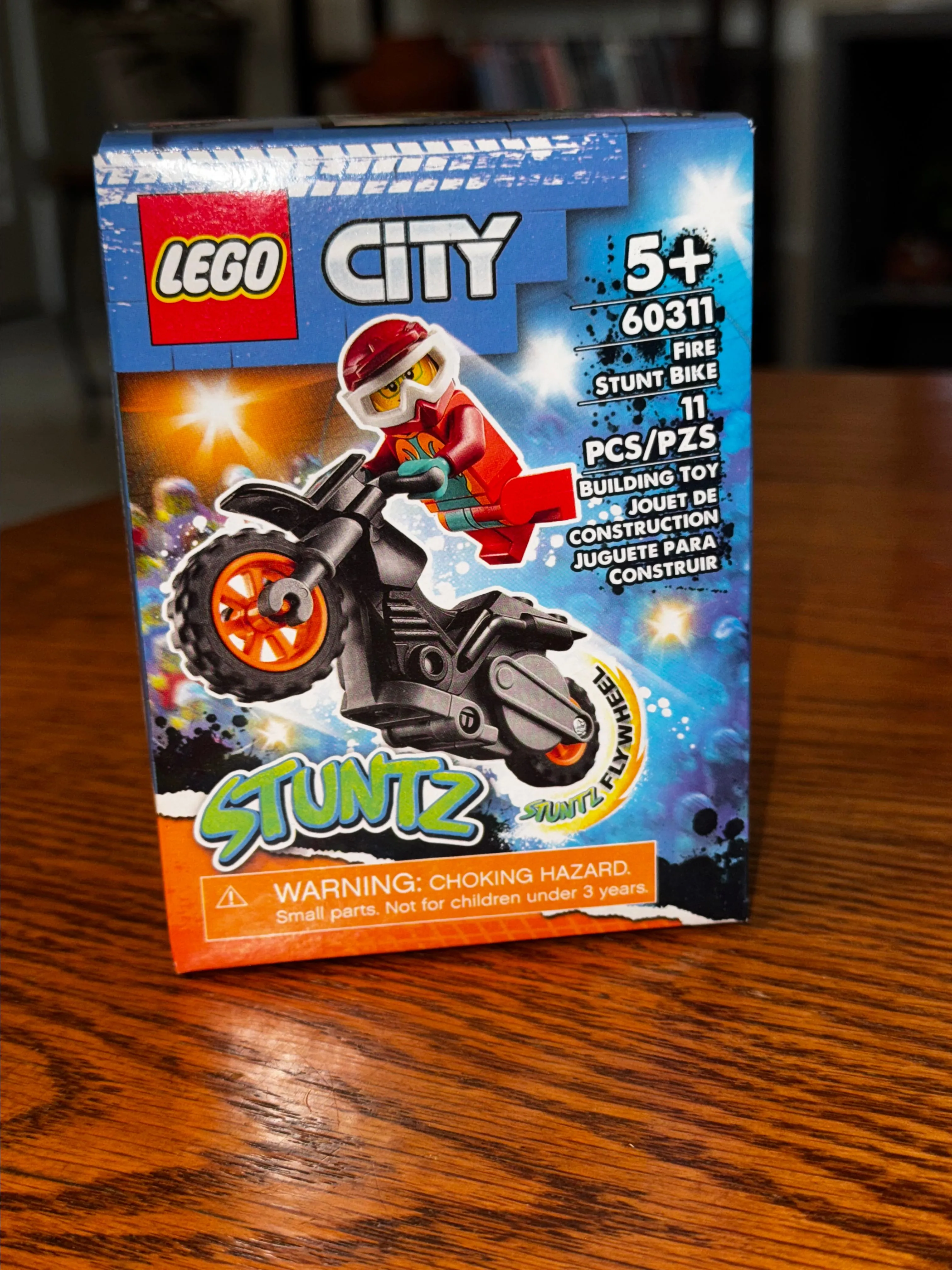Product image for 60311 LEGO City Stuntz Fire Stunt Bike