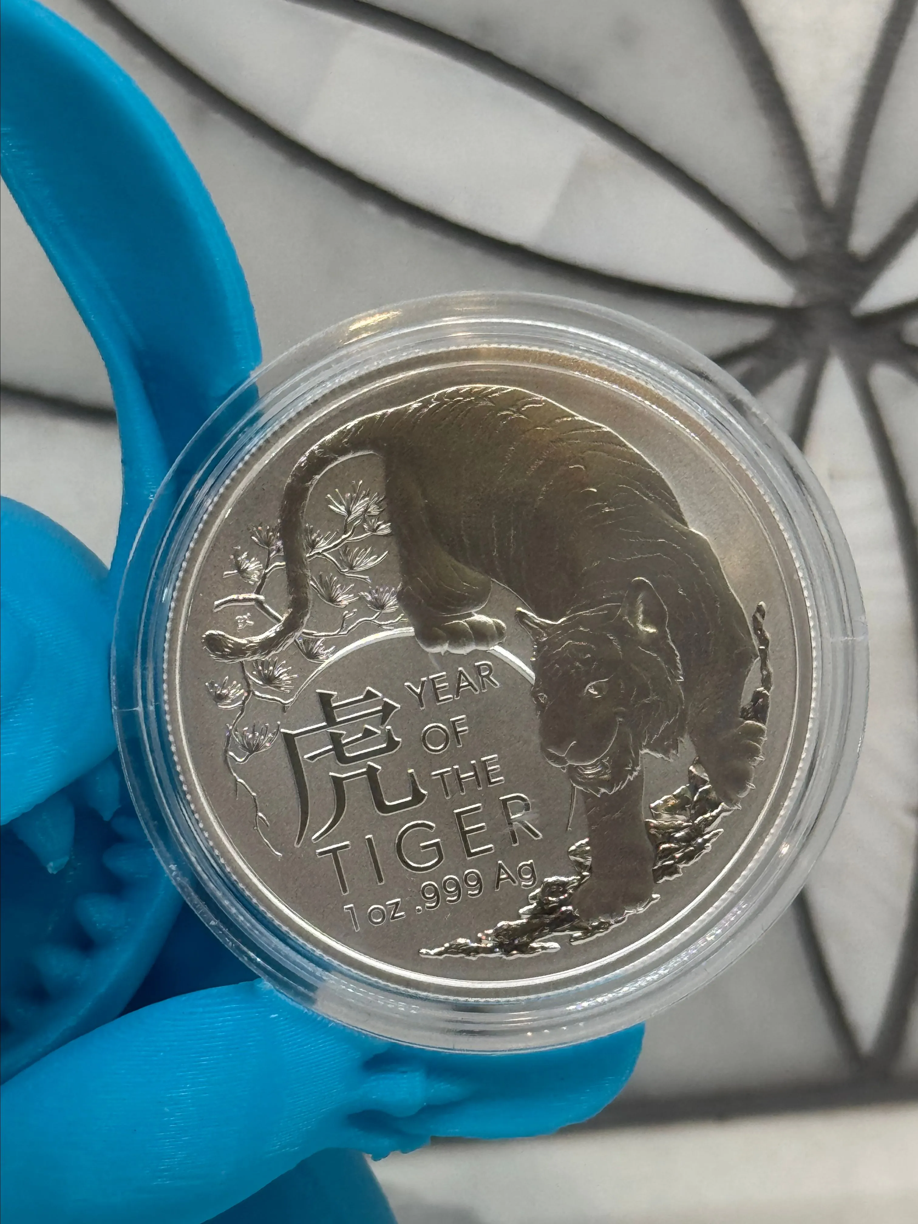 Product image for 2022 Lunar Year of the Tiger 1oz Silver .999 Royal Australian Limited Mintage