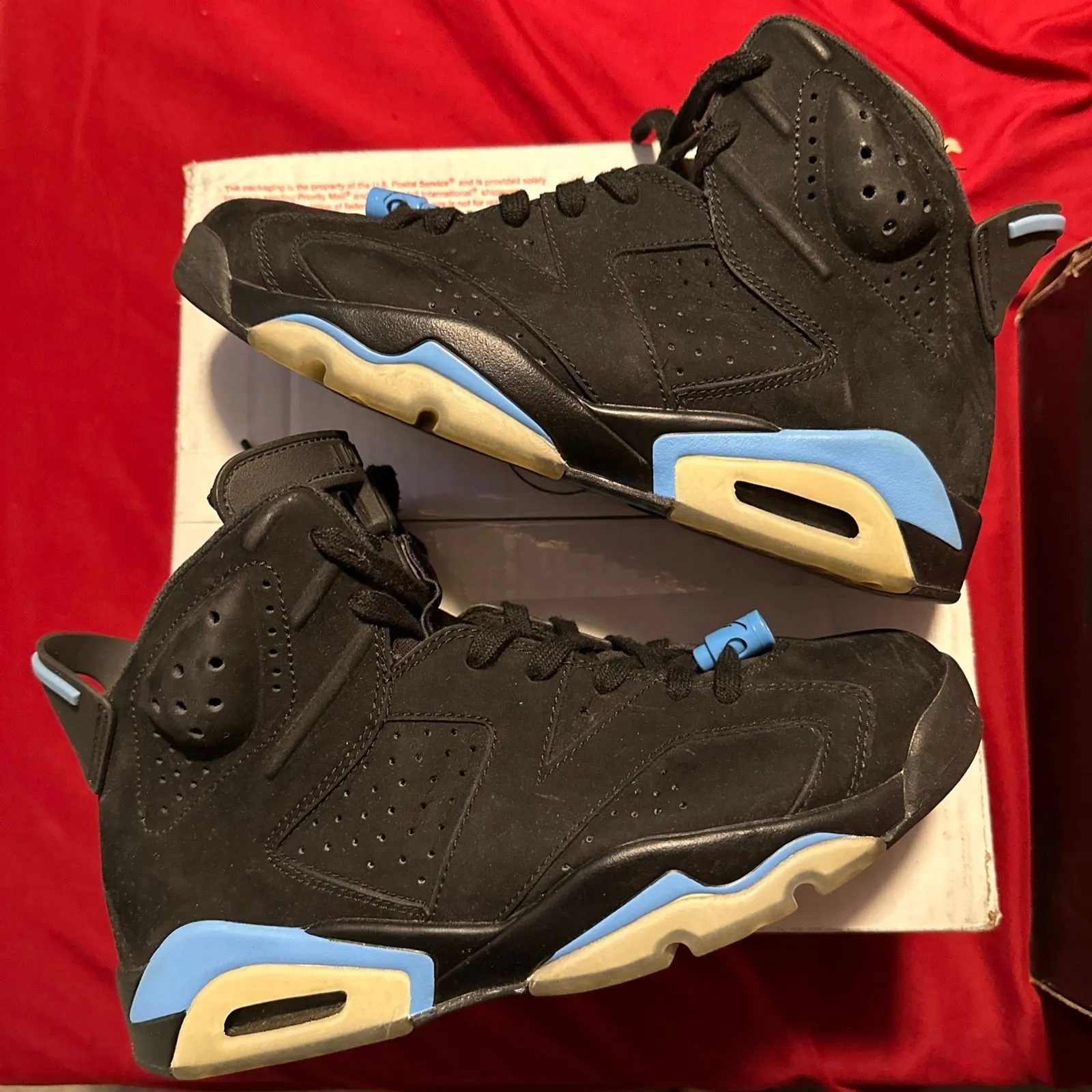 jordan 6 tar heels