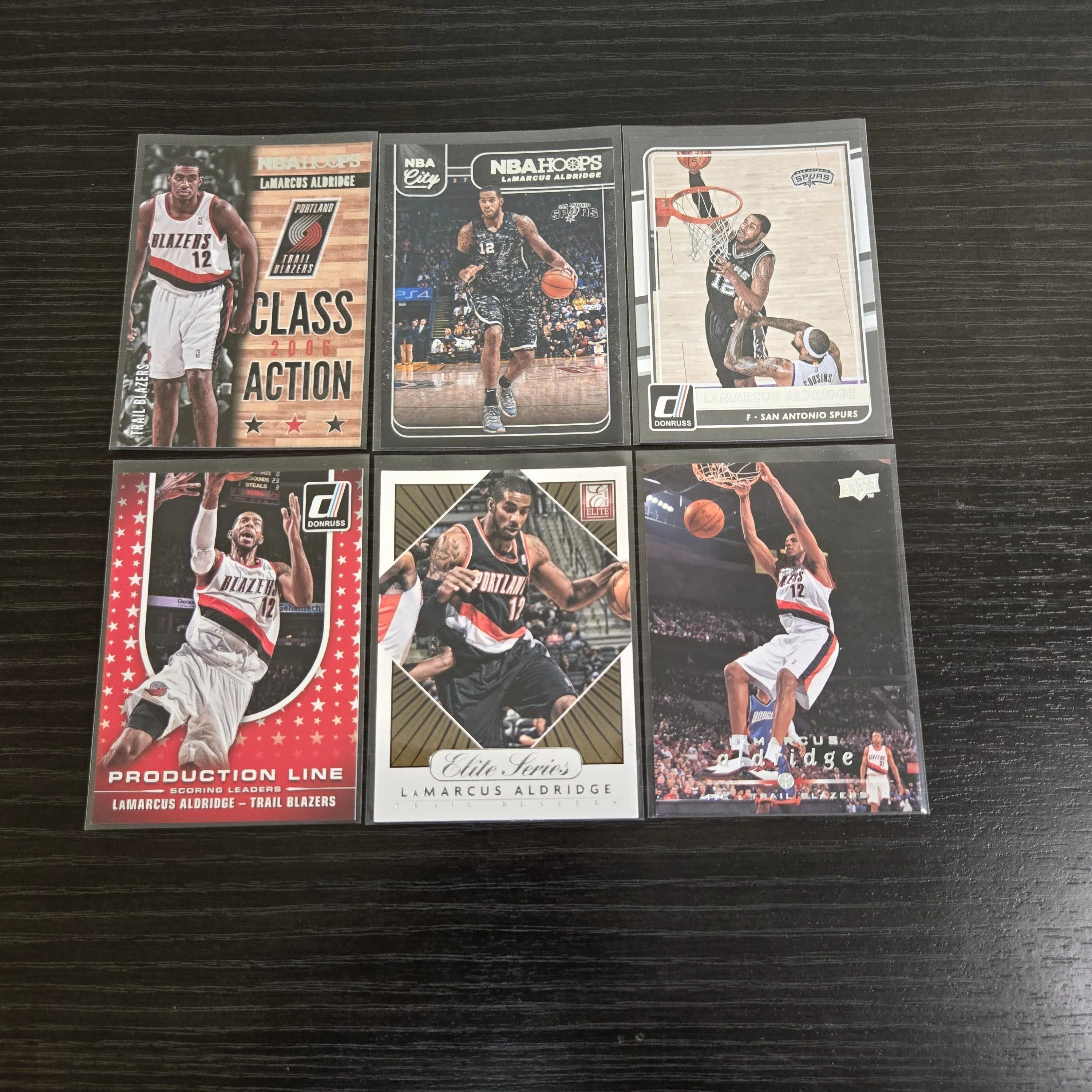 Product image for Lamarcus Aldridge Blazers Spurs NBA basketball cards 