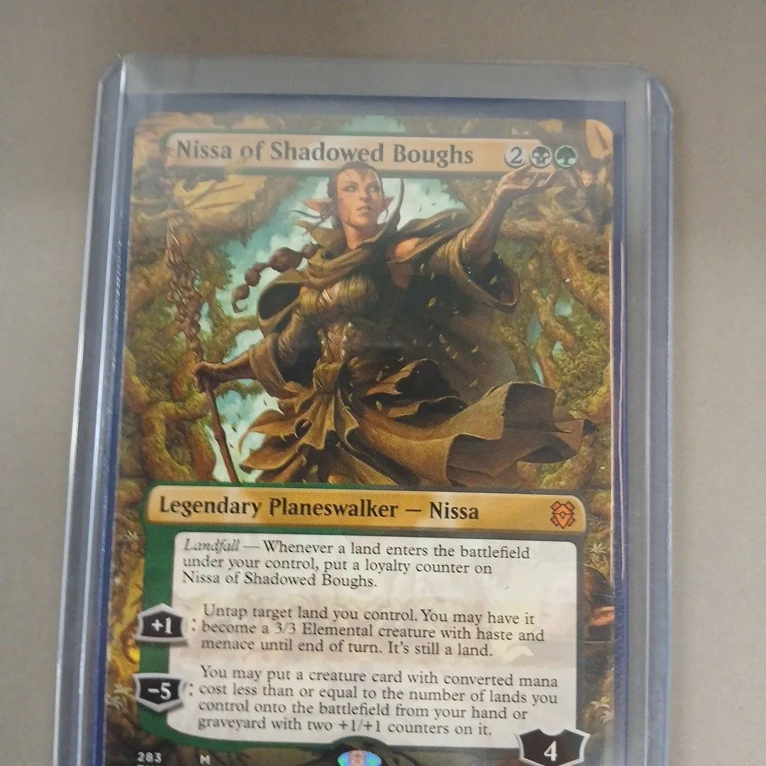 Product image for Nissa of Shadowed Boughs Borderless