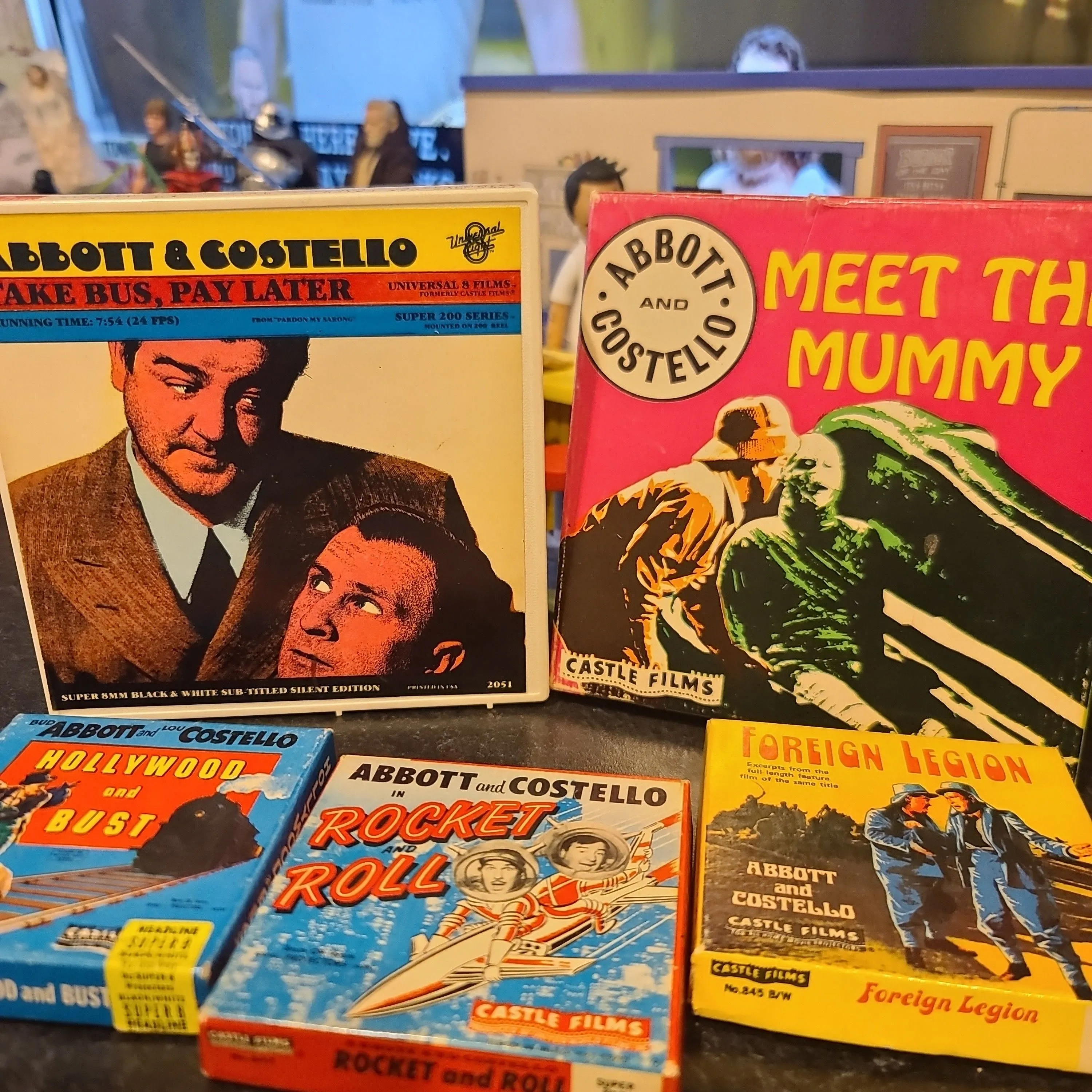 Product image for Abbott & Costello 5 8mm Film Lot