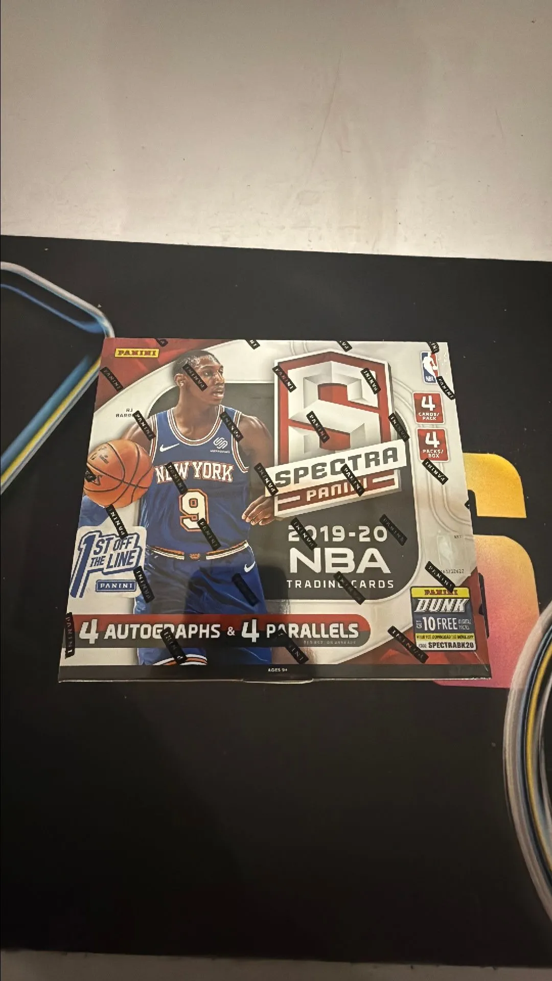 Product image for 2019 Panini Spectra FOTL Basketball NBA Hobby Box Ja Zion RC's 4 Autos Per Box