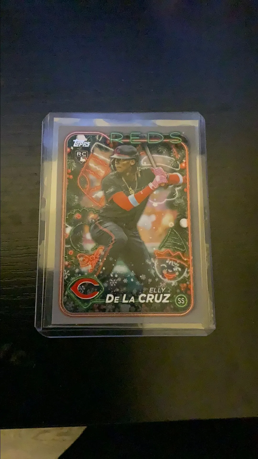 Product image for Ella De La Cruz (RC) Topps Christmas