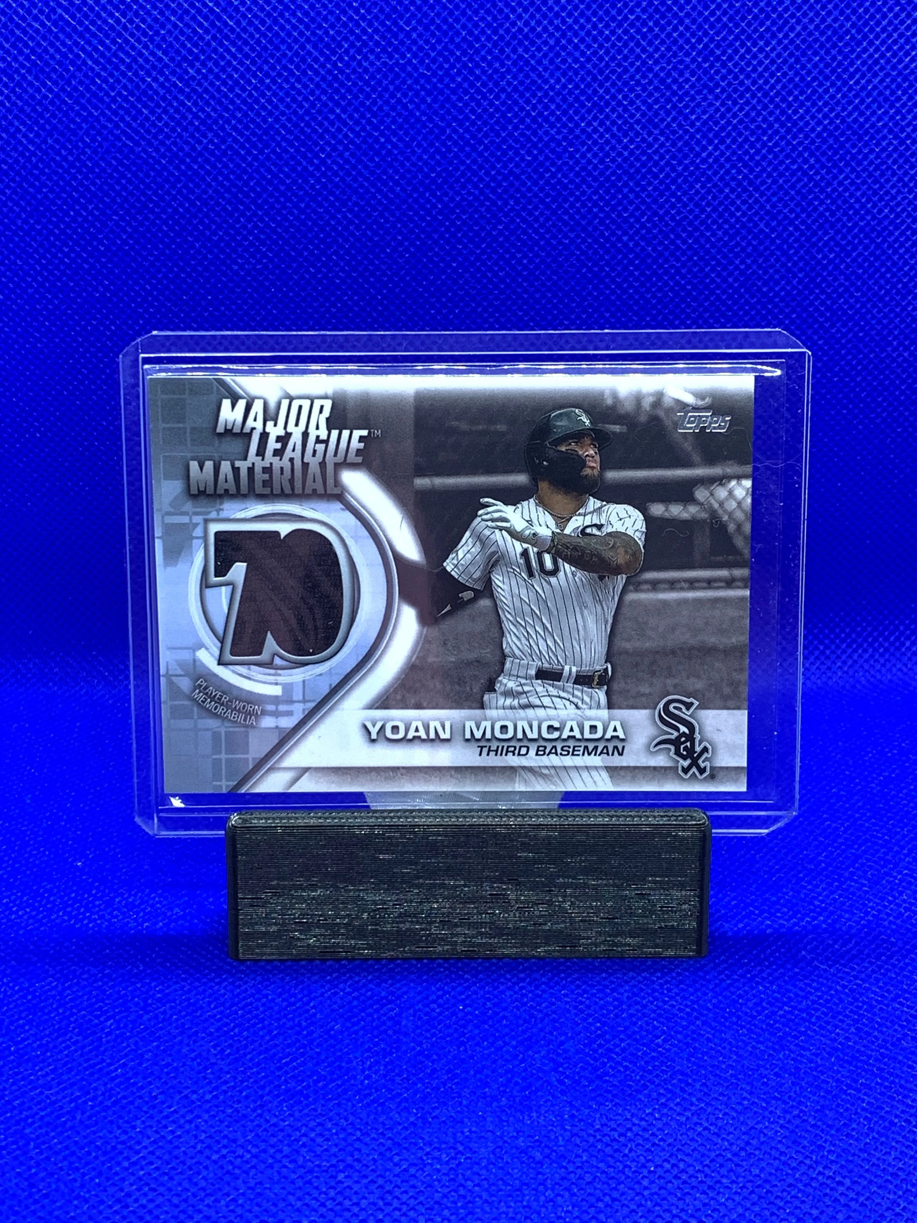 Product image for 2021 Topps Yoan Moncada Major League Material Jersey Relic Card WN02