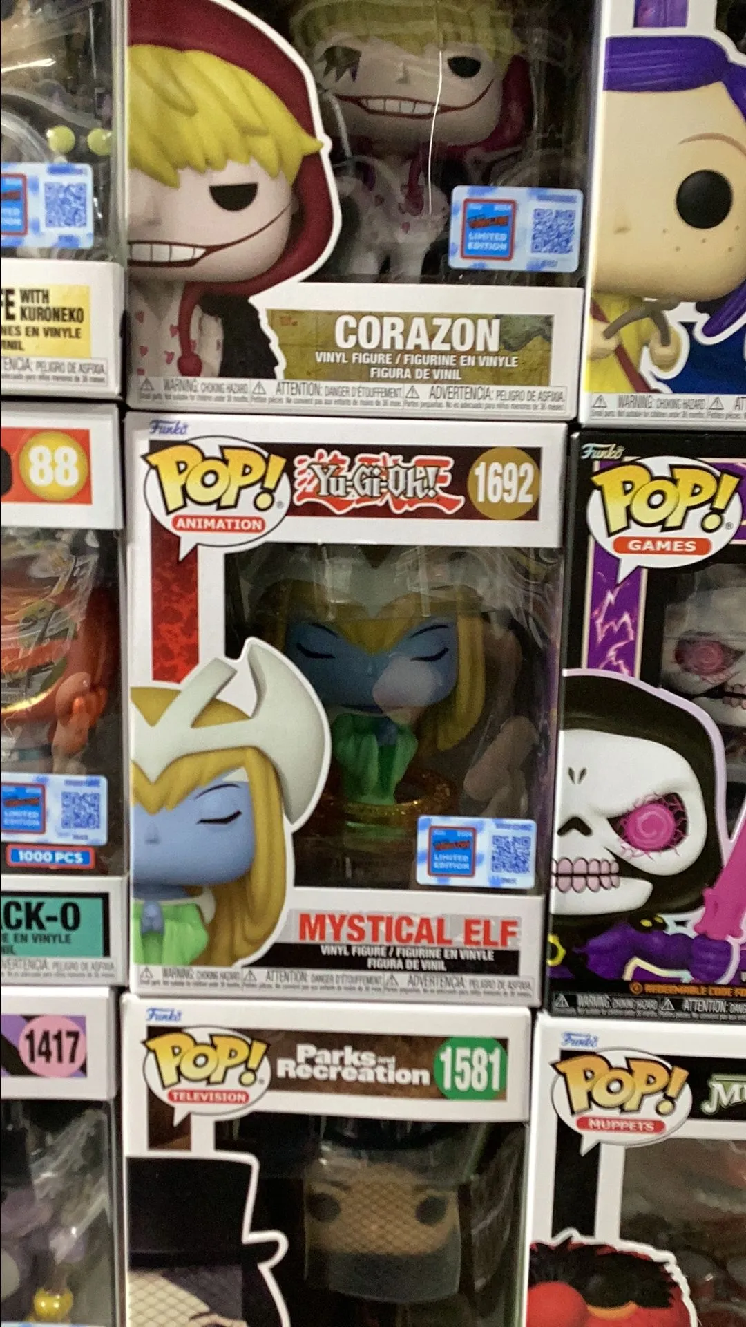Product image for Video Games Yugioh mystical elf Funko