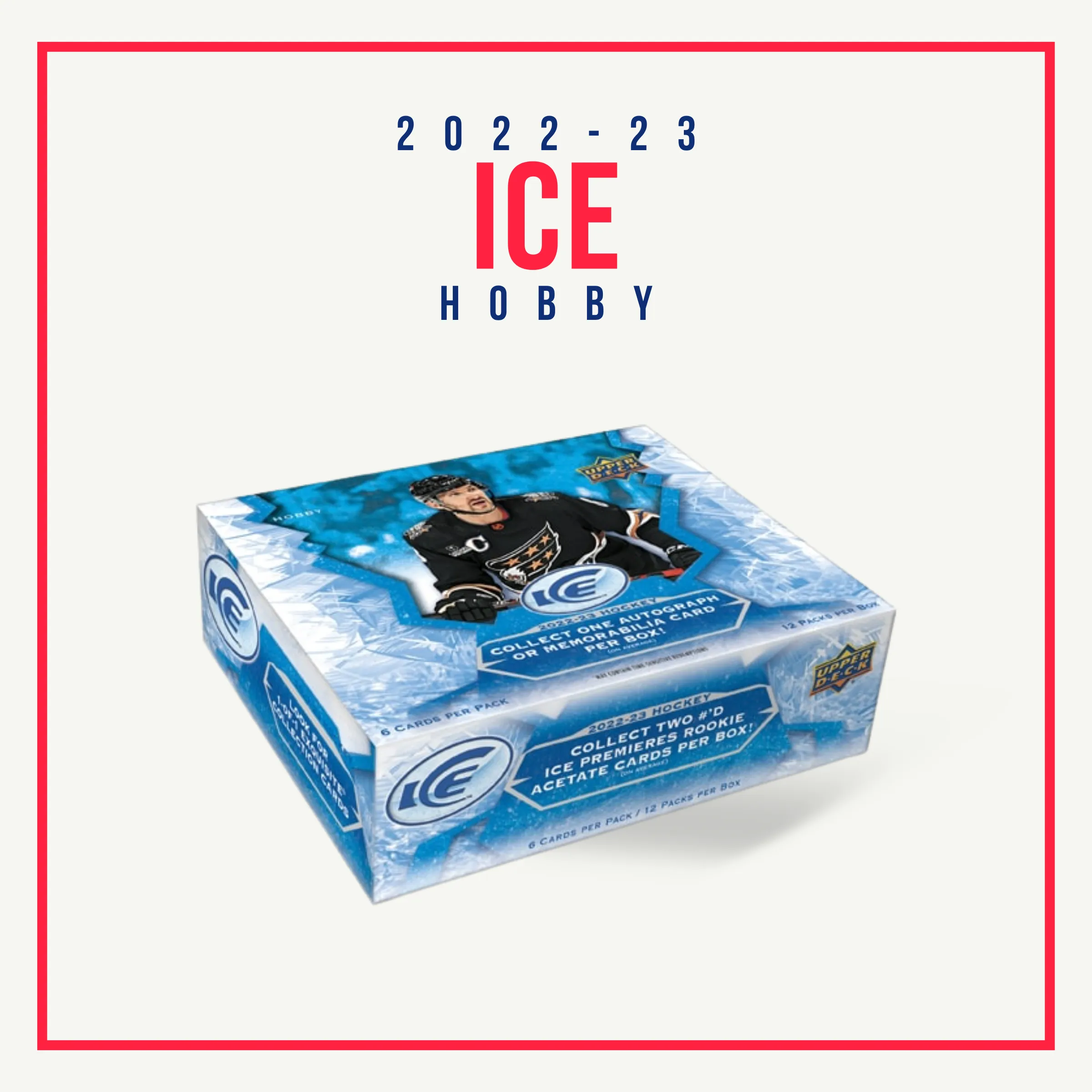 Product image for 2022-23 Upper Deck Ice Hobby Box