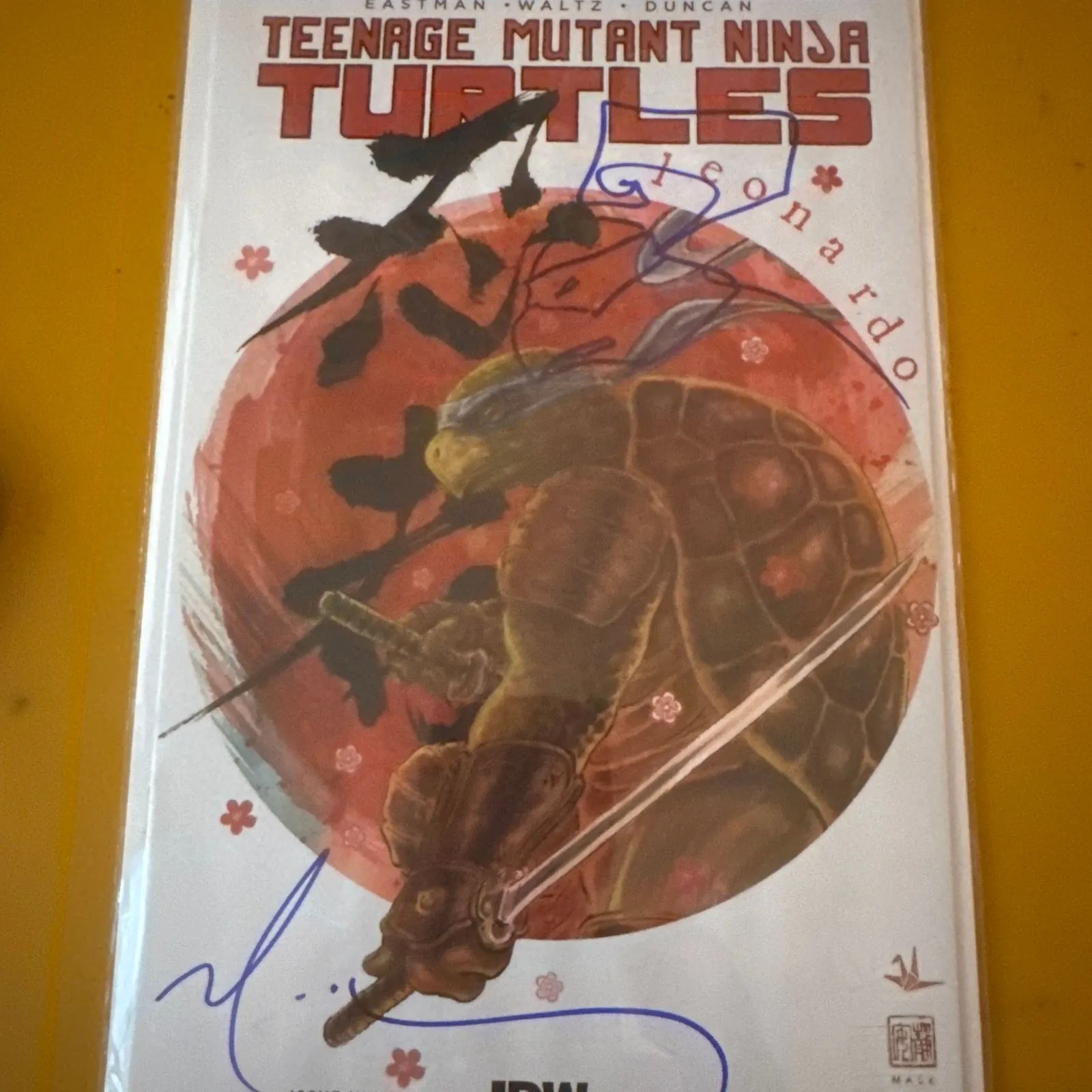 Product image for TMNT 1 signed and Sketch by David Mack