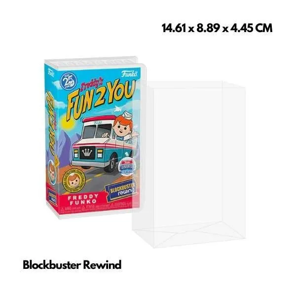 Product image for Pop Protector voor Blockbuster Rewind 14.61 x 8.89 x 4.45 CM [0.5mm] 