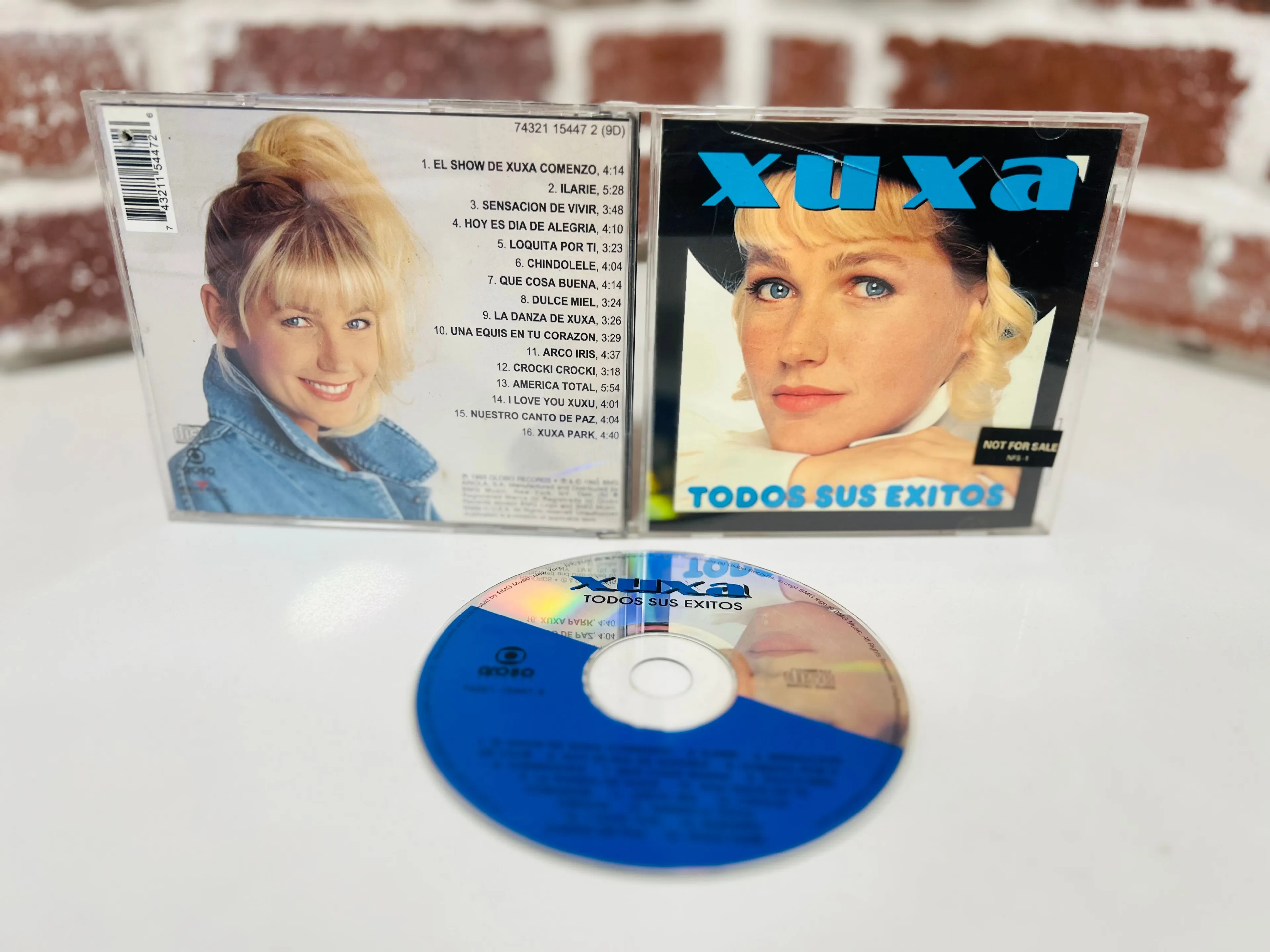 Product image for Xuxa CD Todos Sus Exitos 1993 BMG Rare CD