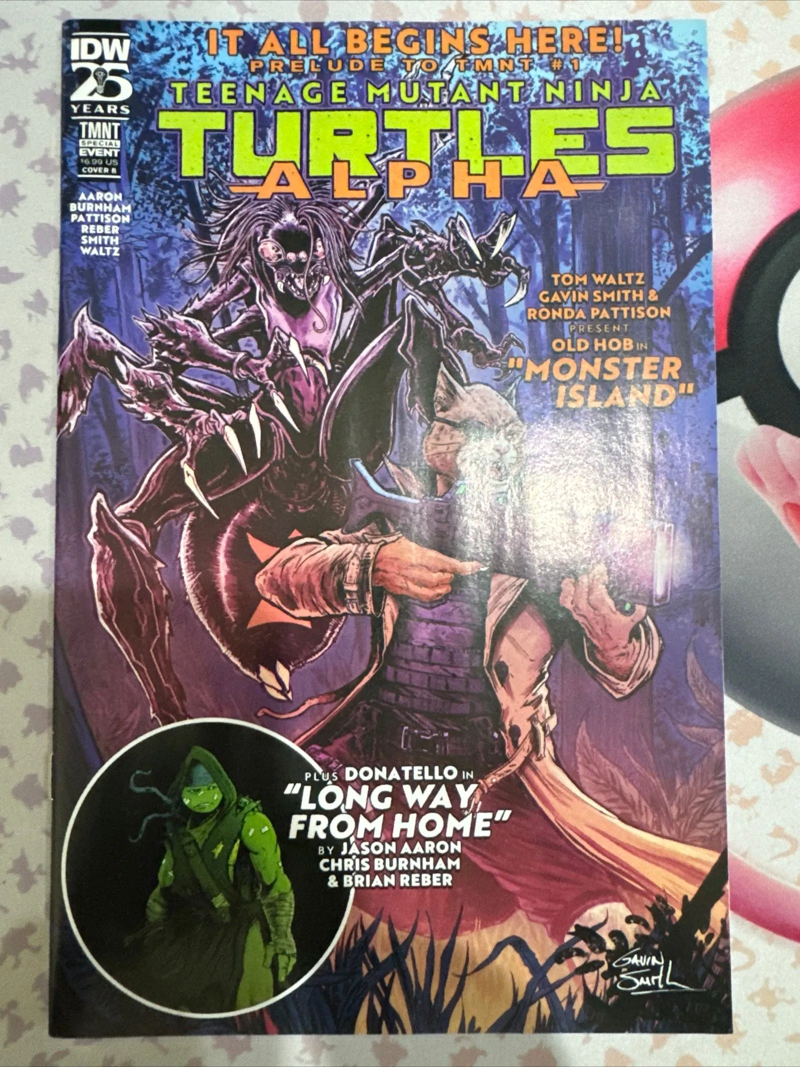 Product image for IDW Teenage Mutant Ninja Turtles Alpha CVR B by (CA) Gavin Smith (W) Jason Aaron