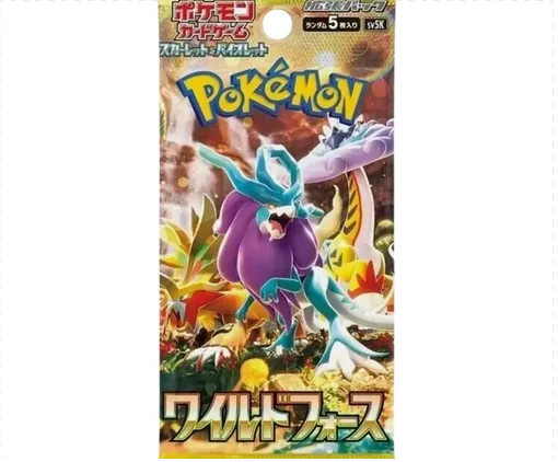 Product image for Pokemon Japanese: Wild Force booster pack