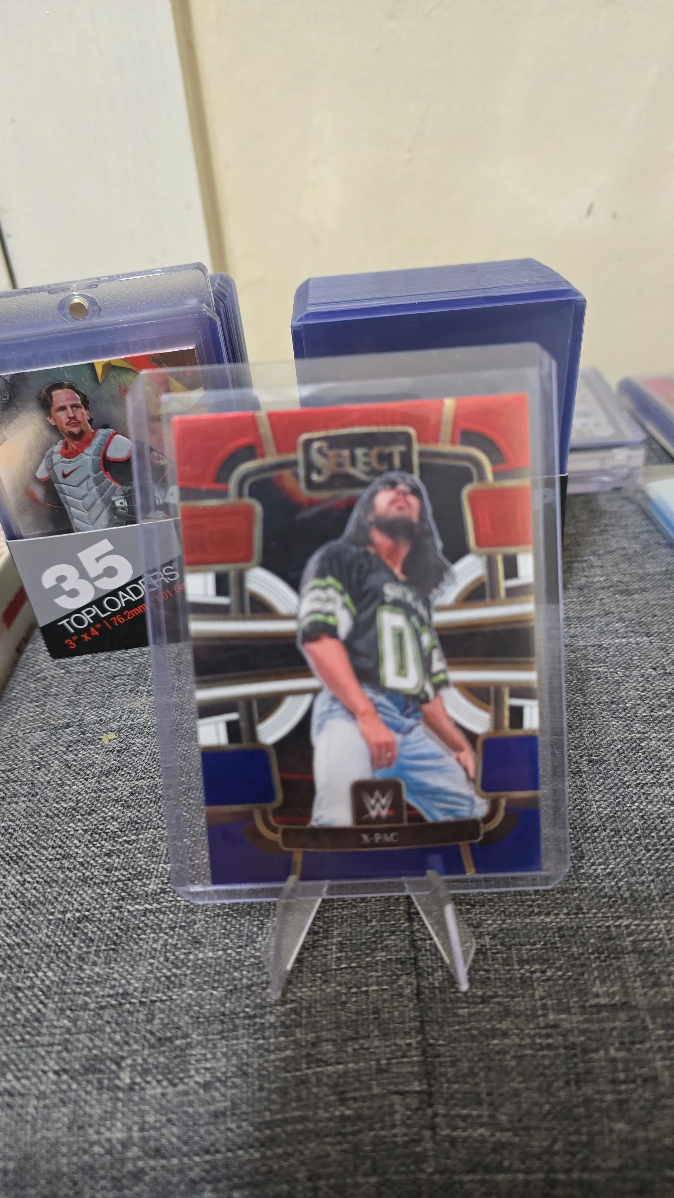 Product image for 2024 Panini Select WWE #37 X-Pac Red and Blue