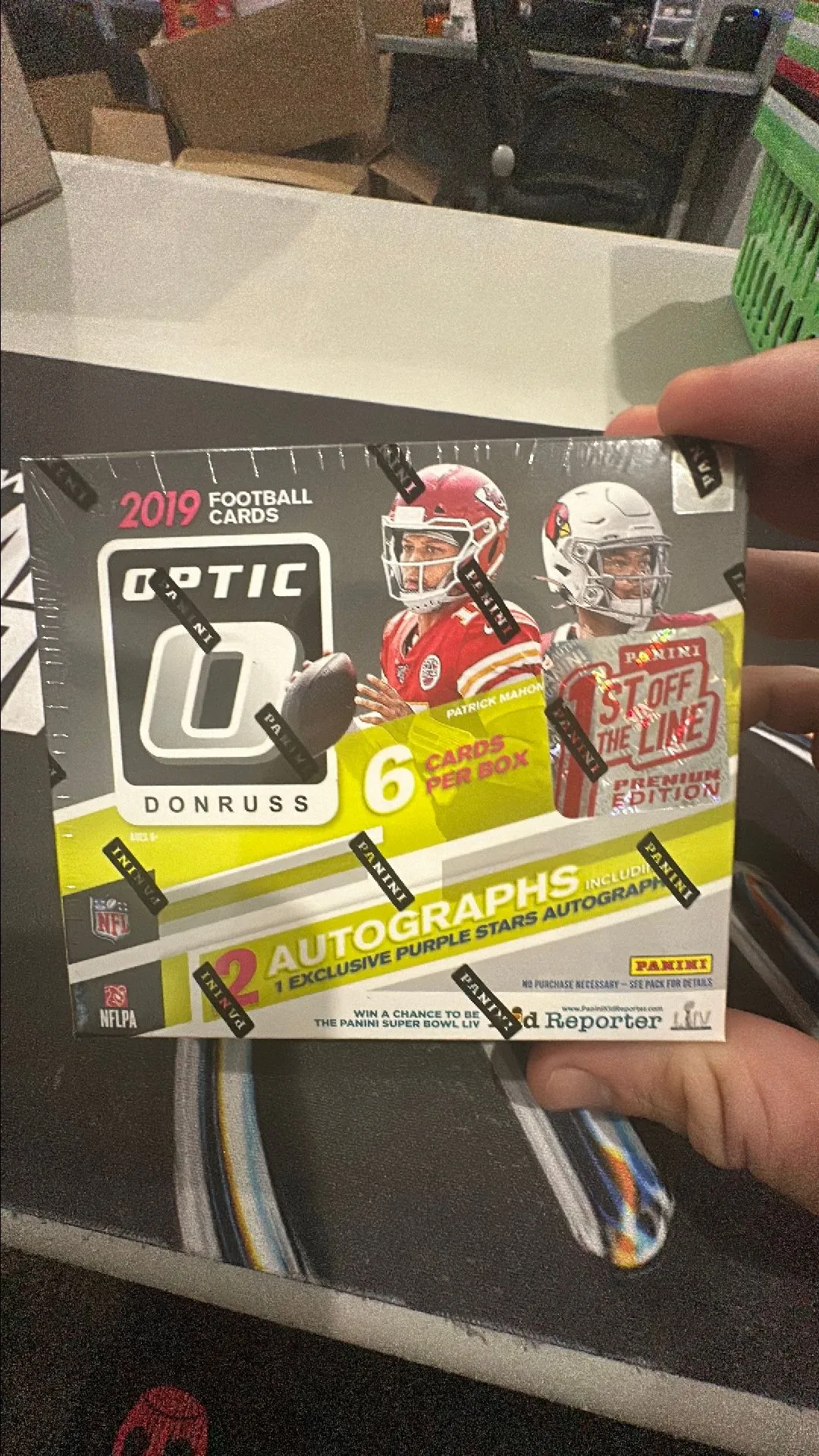 Product image for ( 1 ) 2019 Panini Donruss Optic (FOTL Premium Edition) Hobby Box 2 Hits Per Box
