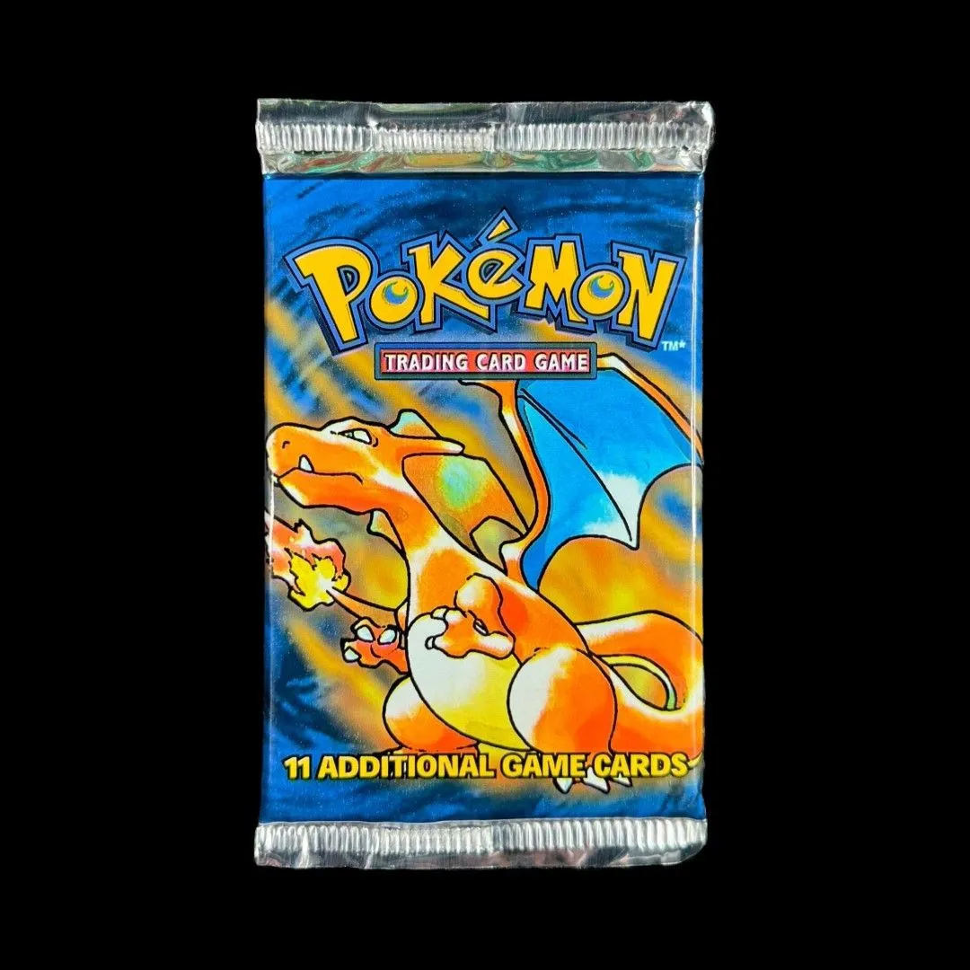 Product image for UK 4th Print Base Set Booster Pack (GUARANTEED HOLO)