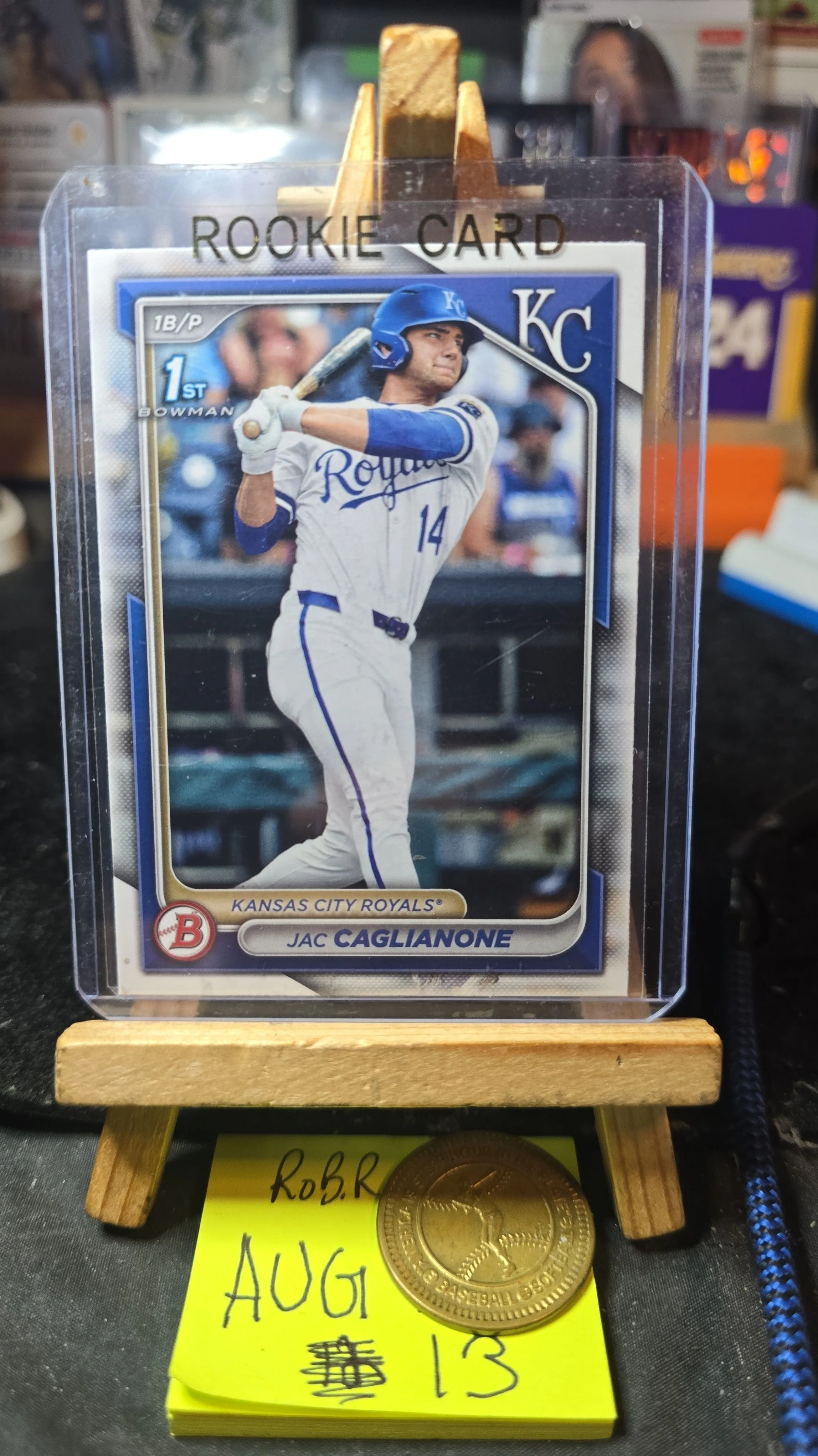 Product image for 2024 topps bowman chrome 1st JAC CAGLIANONE pre-RC