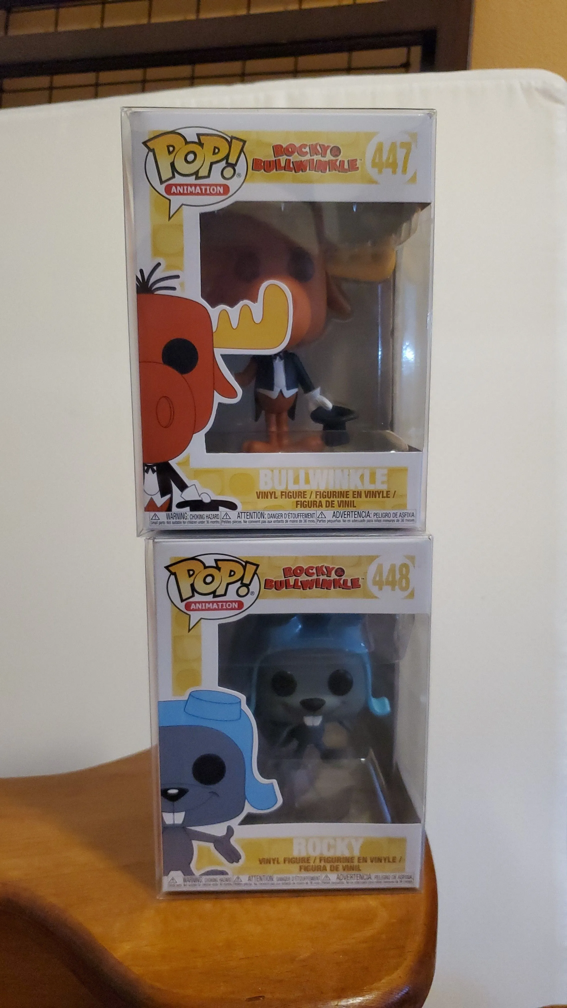 Product image for Rocky and bullwinkle funko set 