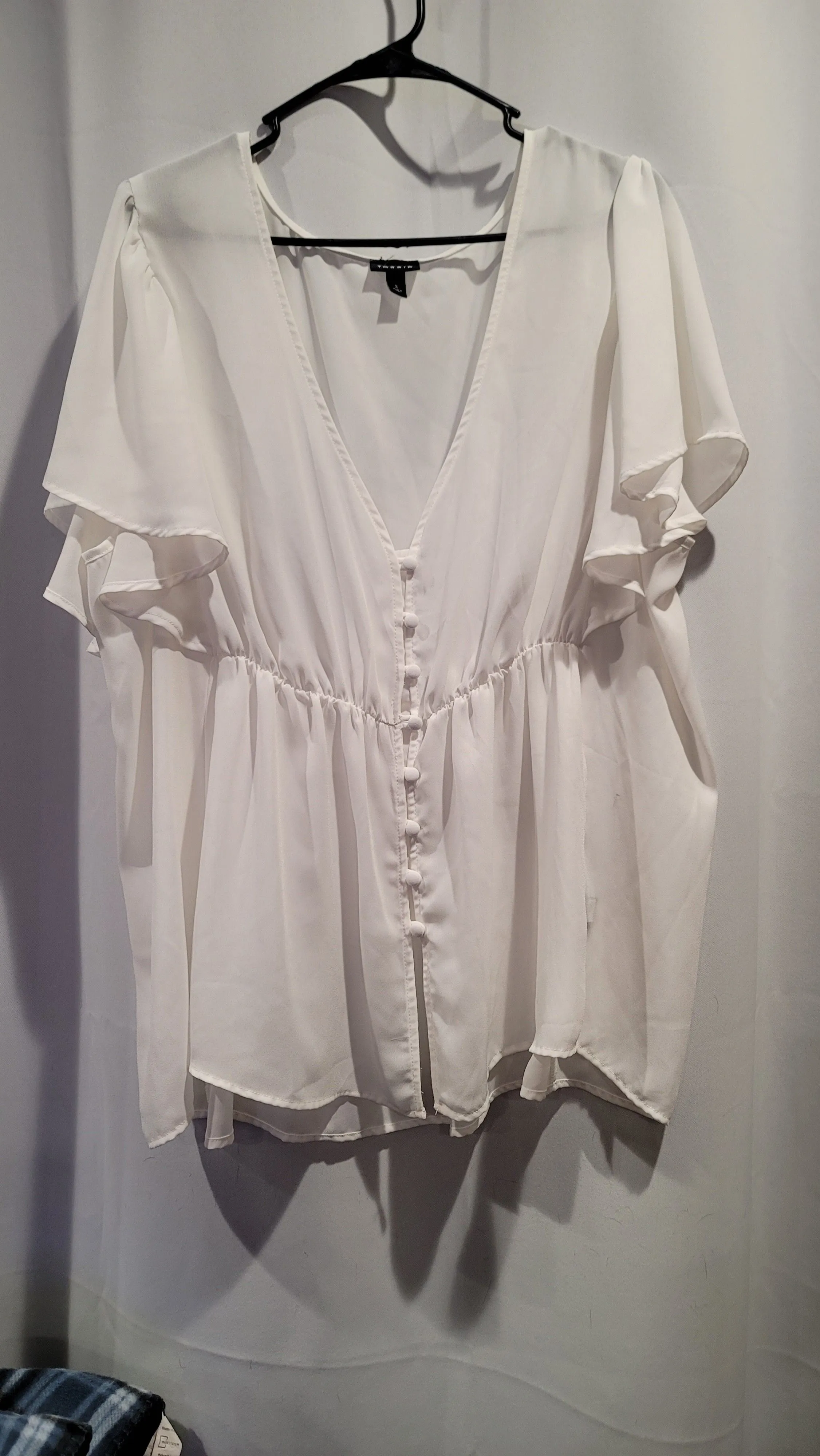 Product image for Torrid Size 3 White Blouse