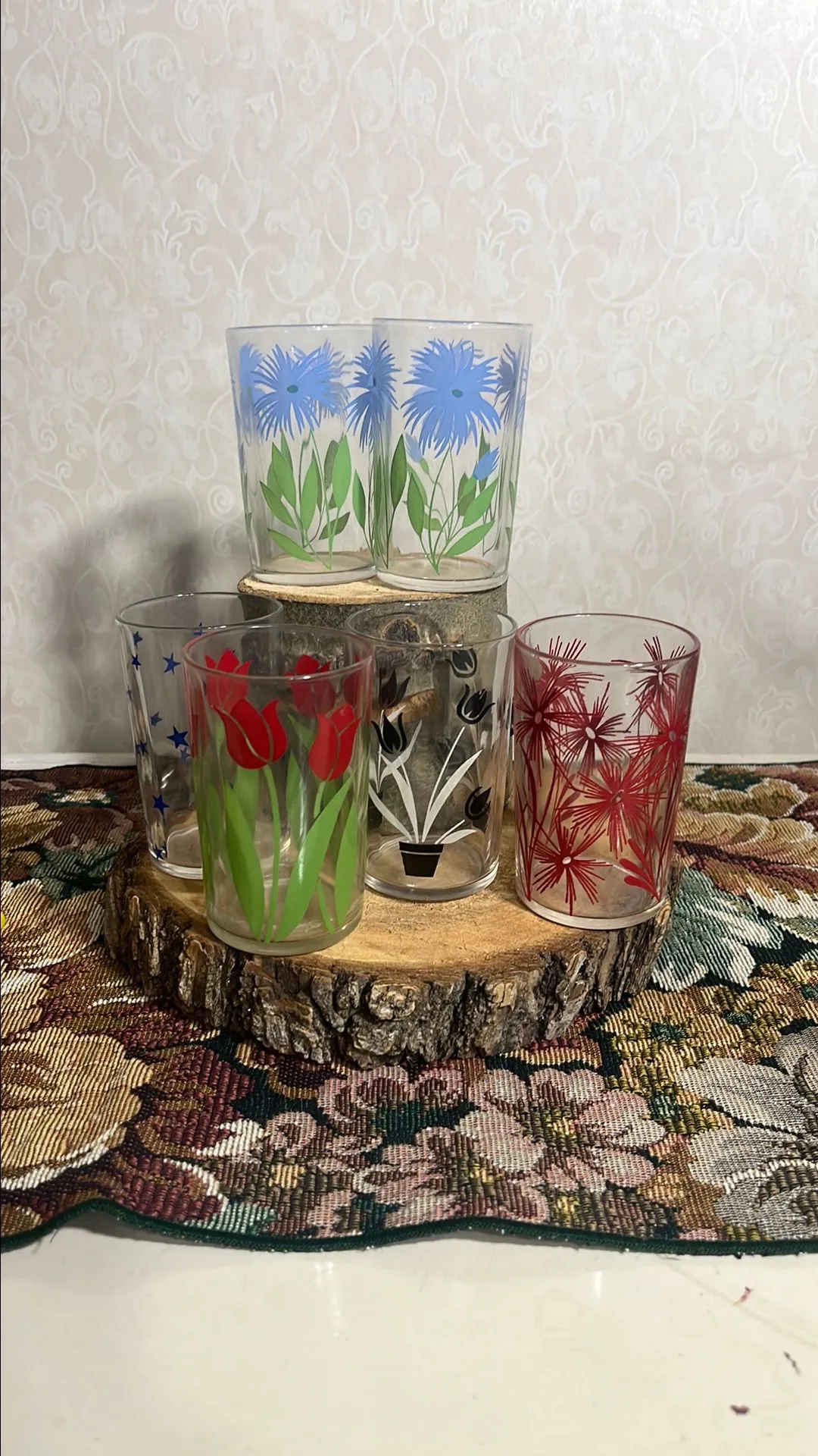 Product image for Juice Glasses 4" lot of 6
