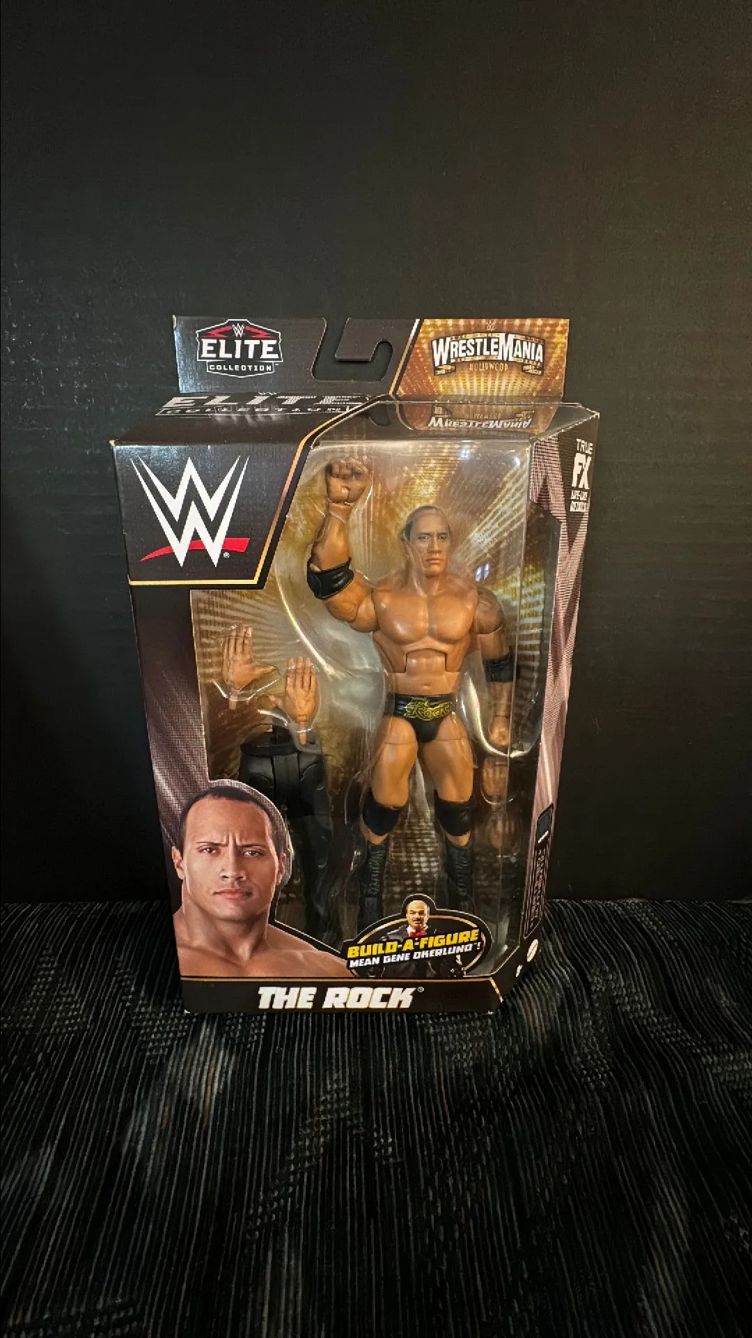 Product image for WWE Elite Wrestlemania Hollywood The Rock