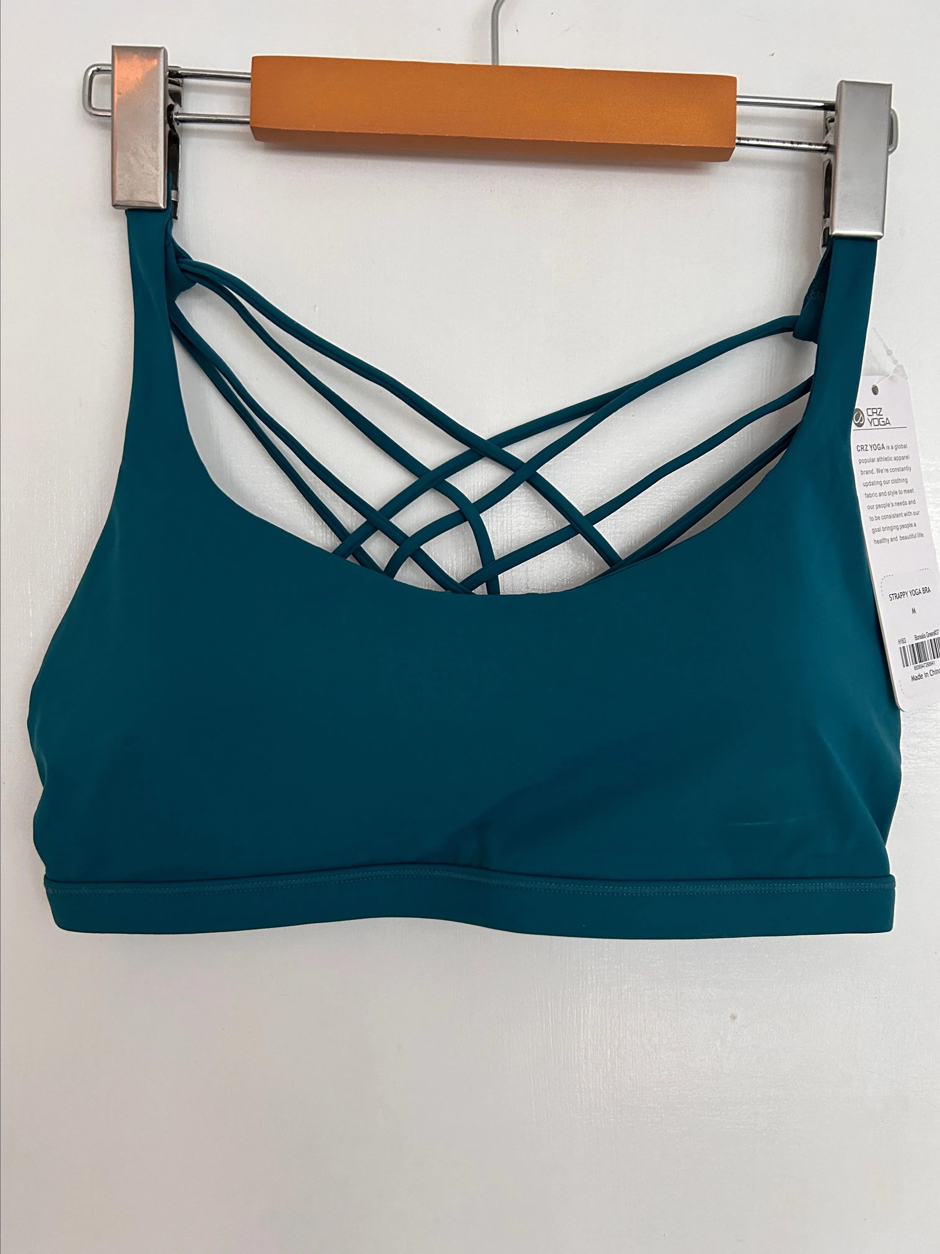 Product image for BNWT CRZ Yoga Strappy Yoga Bra