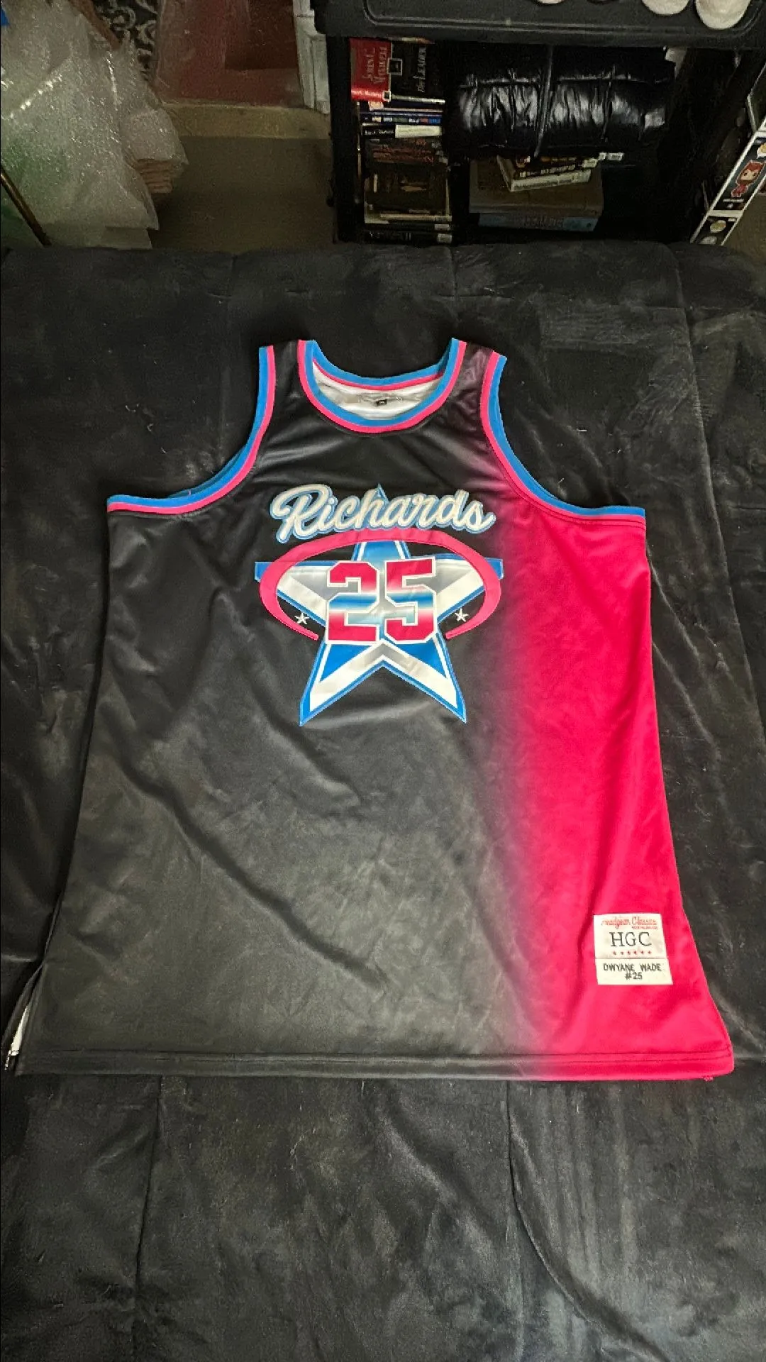 Product image for Dwayne Wade High School Jersey Size 7XL Brand New (Missing Tags)