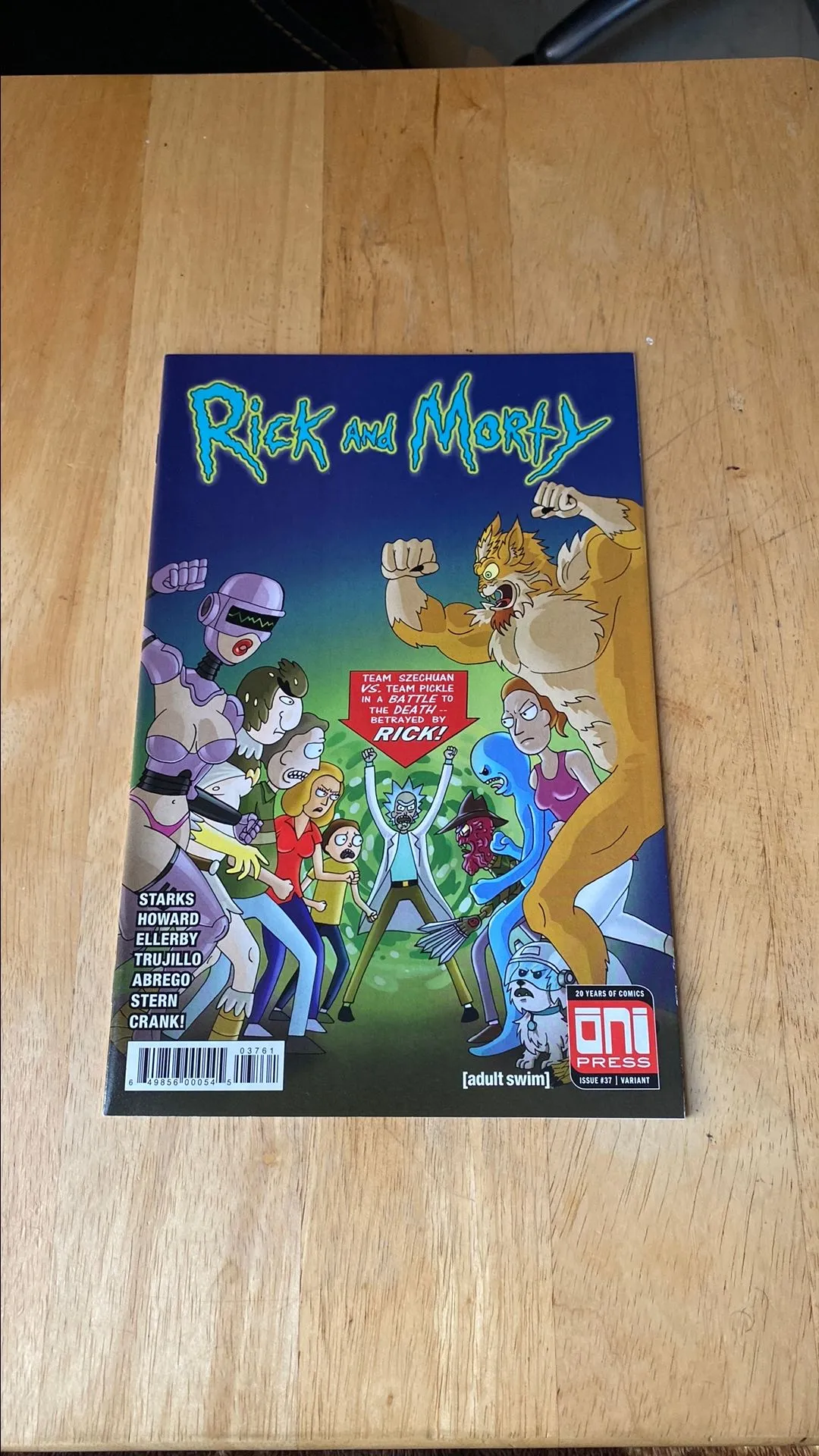 Product image for Rick and Morty 37 variant