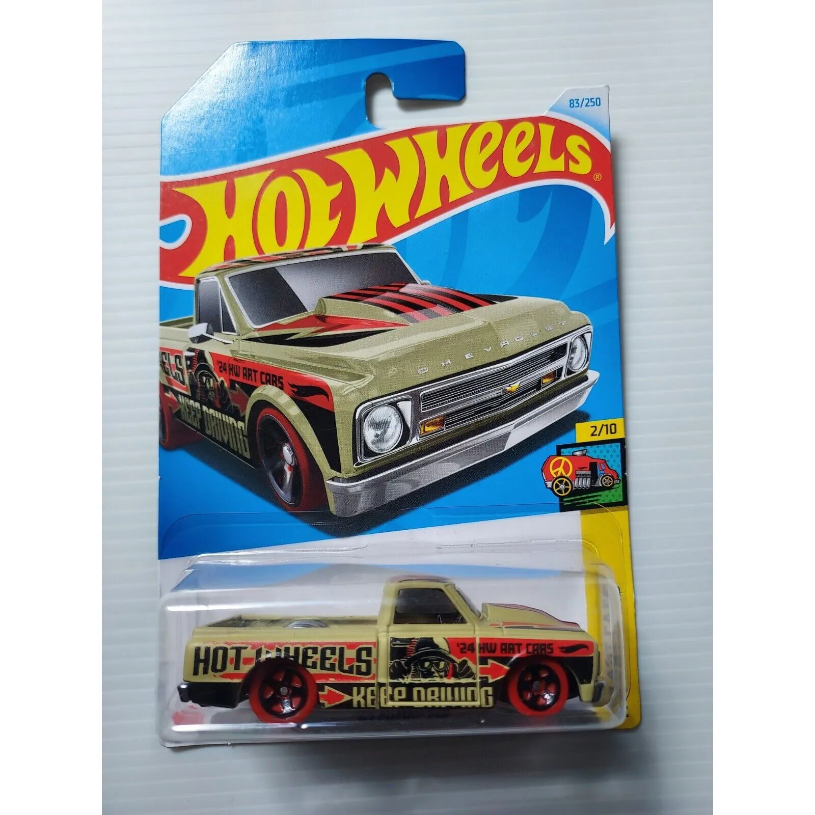 Product image for 2024 Hot Wheels '67 Chevy C10 HW Art Cars 2/10 , 83/250