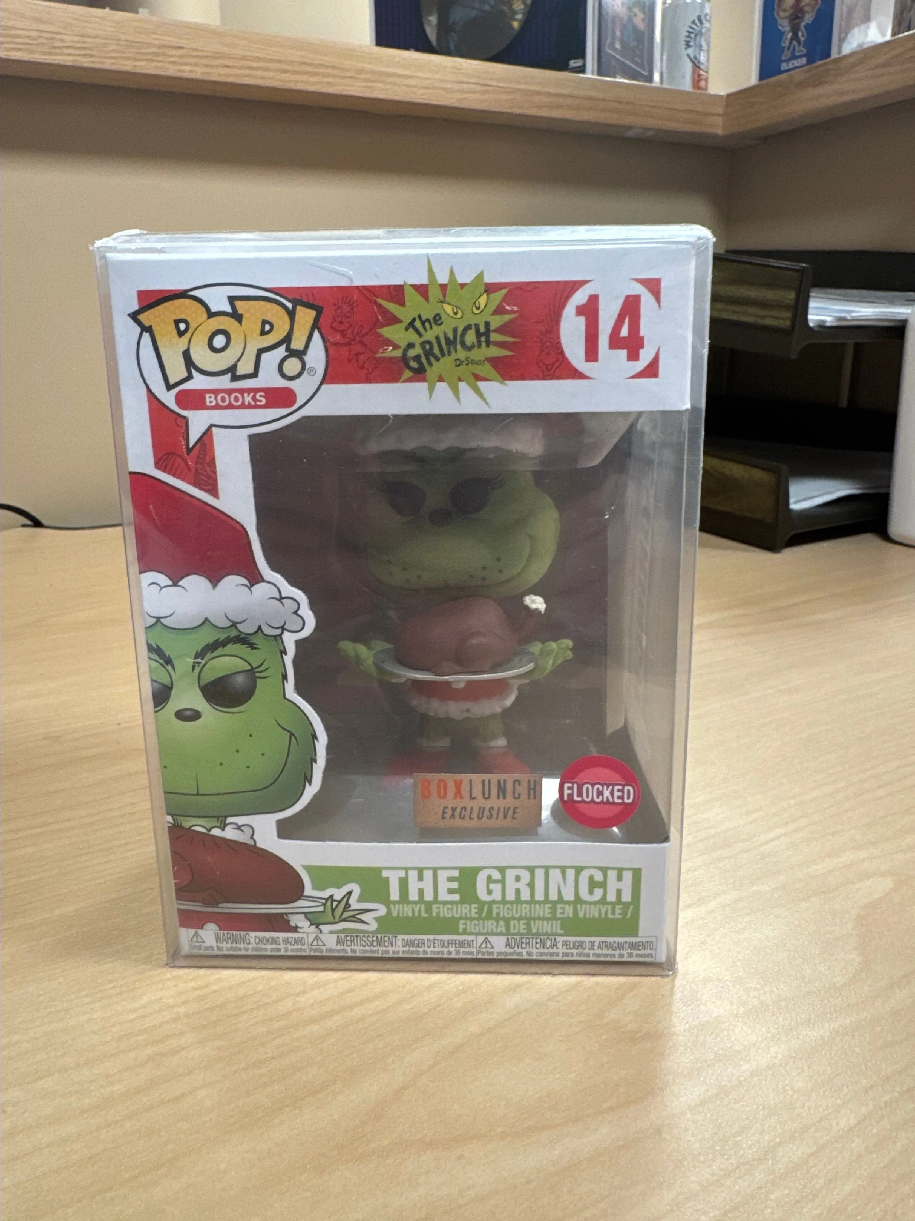 Product image for Grinch Roast Beast Flocked BoxLunch Exclusive 