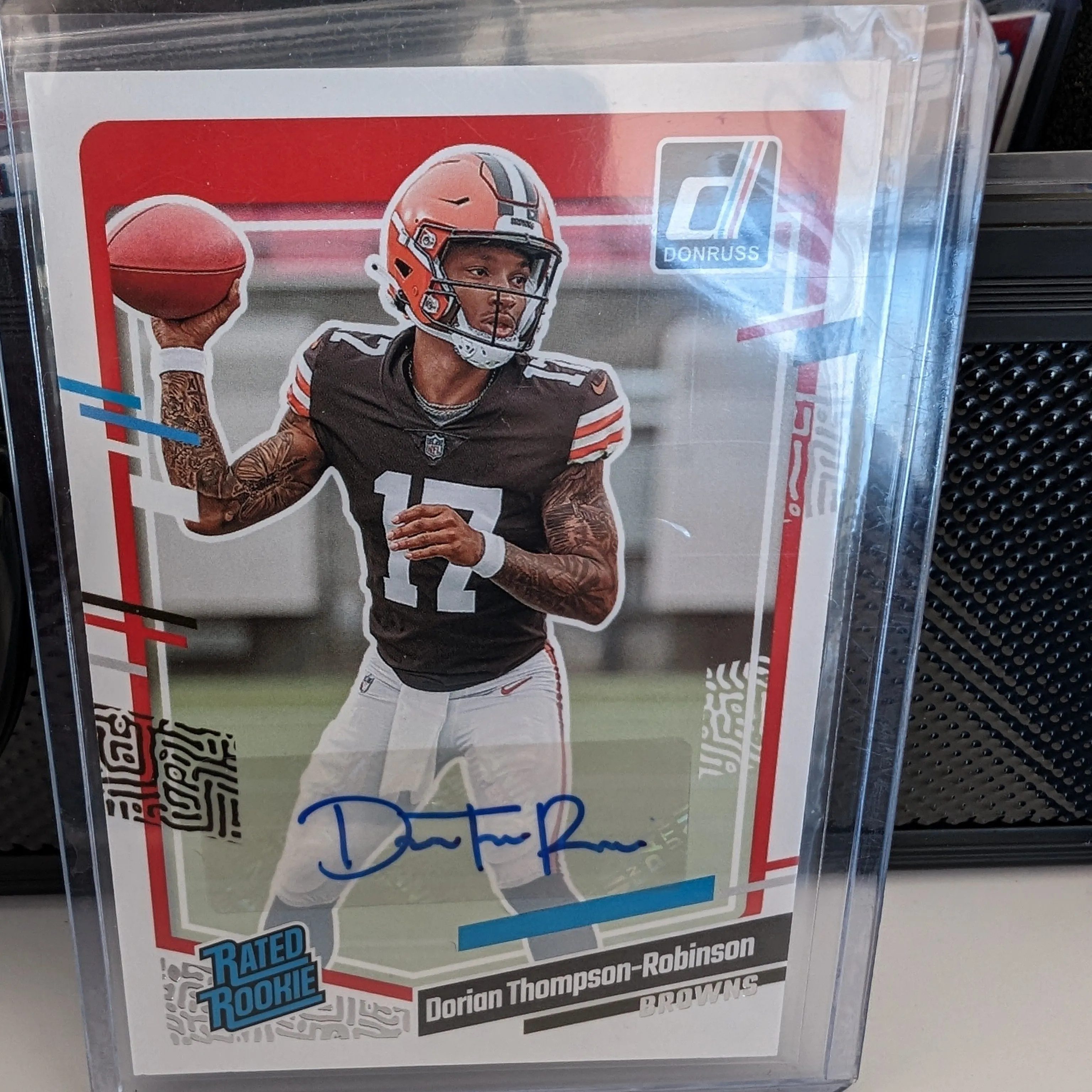 Product image for Dorian Thompson Robinson R/C Auto Donruss 2023 Rated Rookie