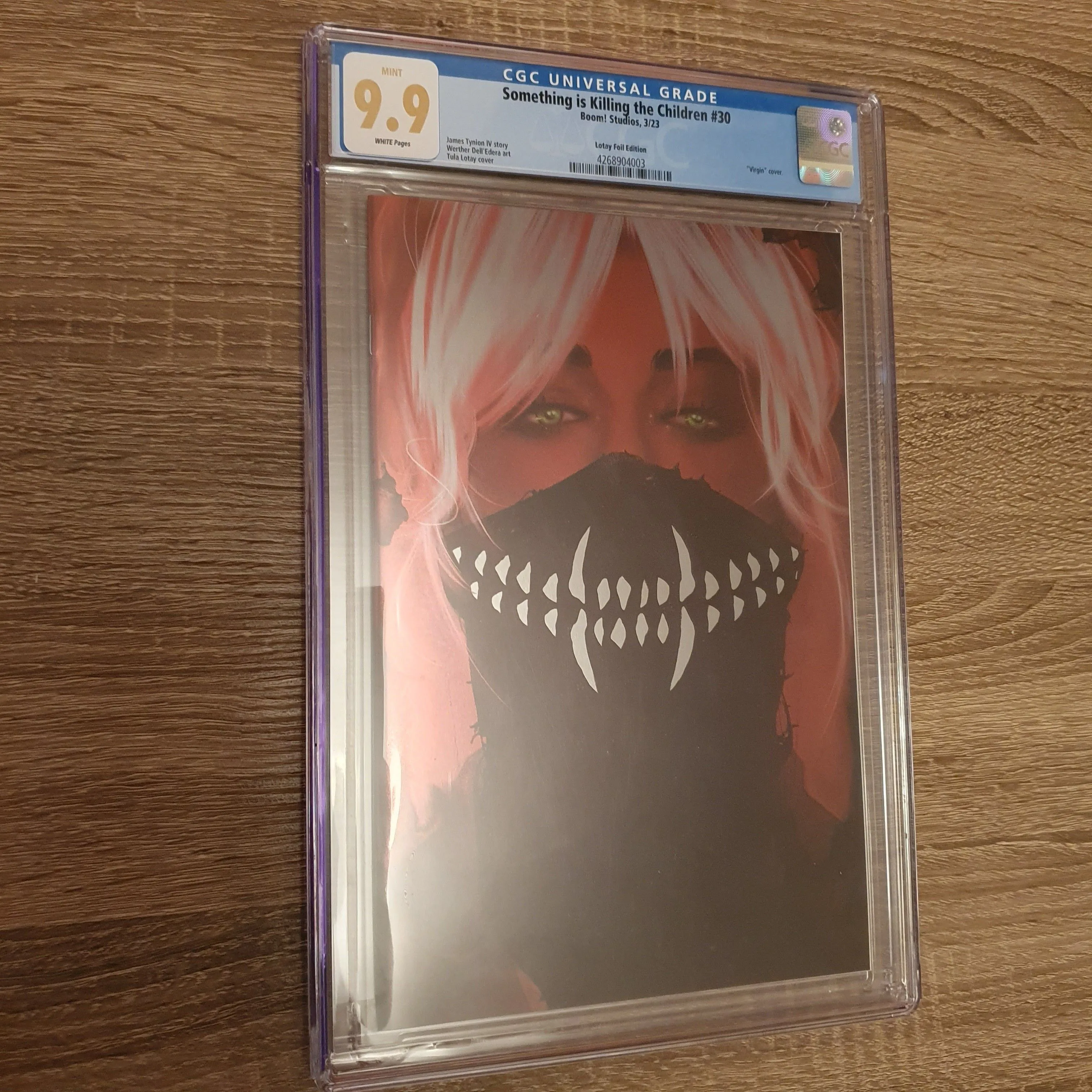 Product image for CGC Something is Killing the Children 30 Lotay Foil Edition CGC 9.9 2023