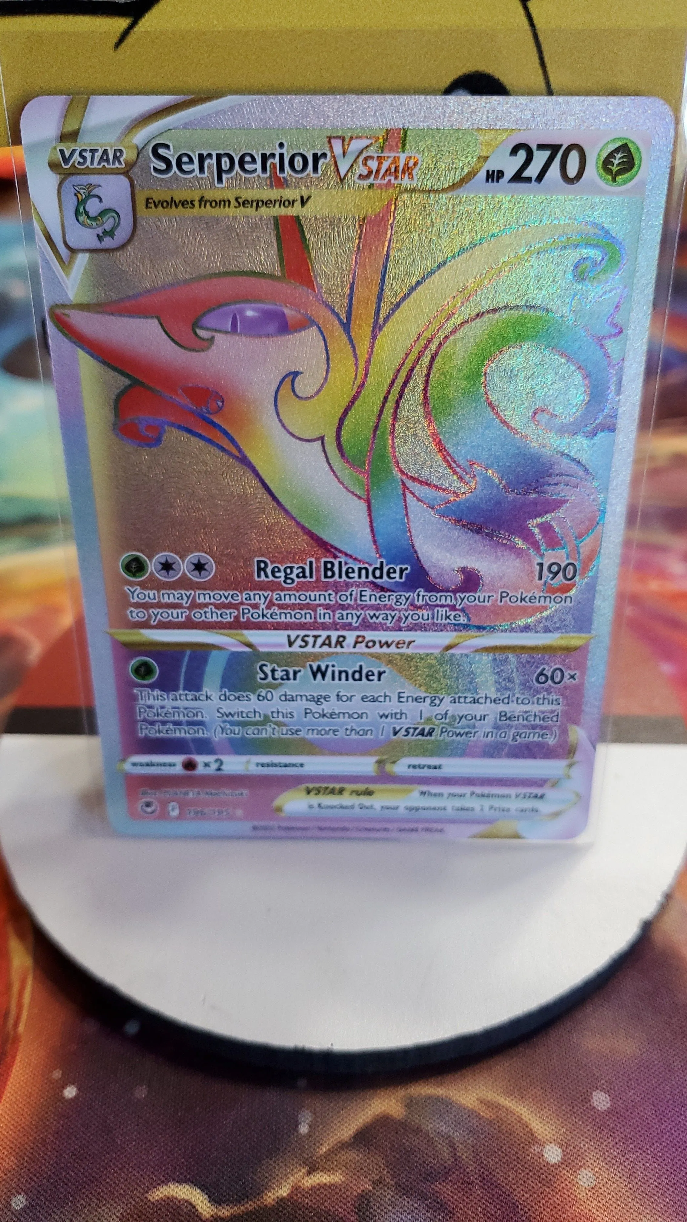 Serperior VStar 196/195 SR Silver Tempest  Whatnot: Shop, Sell, Connect