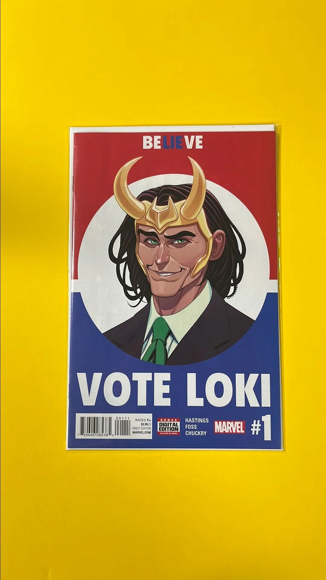 Product image for Vote Loki 1 - Low Print Run